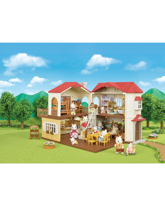 Sylvanian Families Red Roof Country Home with Attic