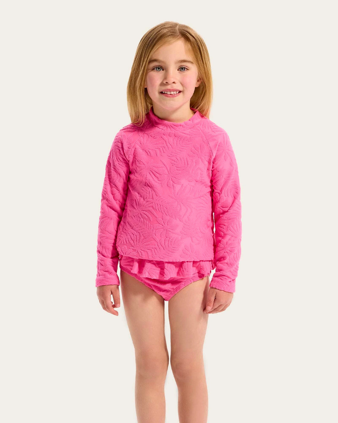 Terry Rash Set - Candy Pink - Size 4