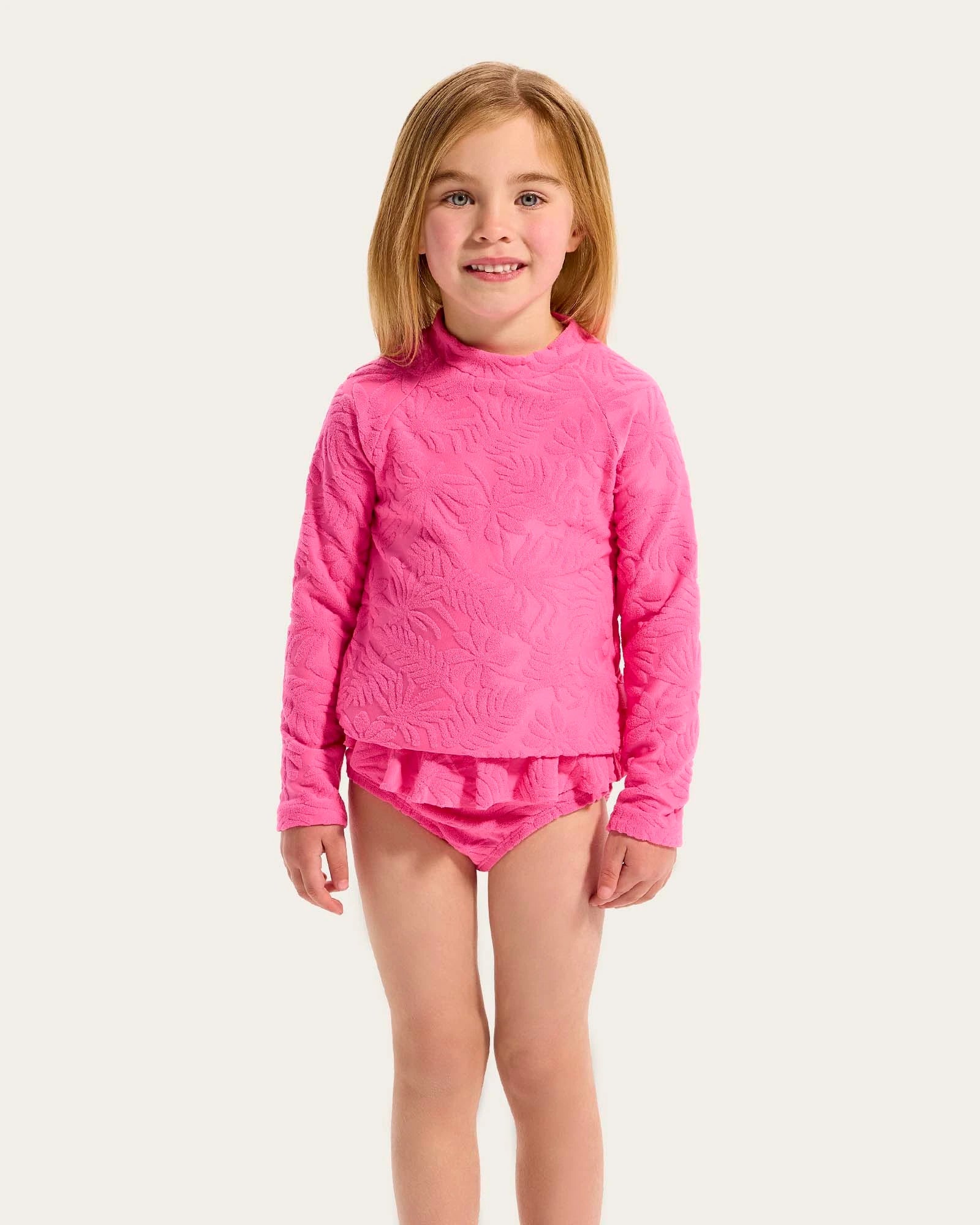 Terry Rash Set - Candy Pink - Size 5