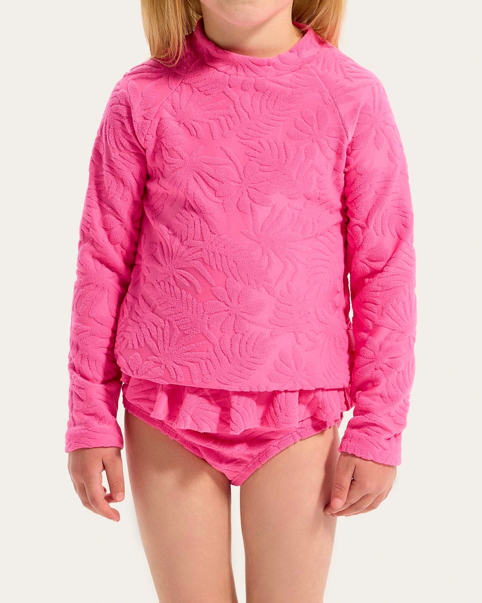 Terry Rash Set - Candy Pink - Size 5