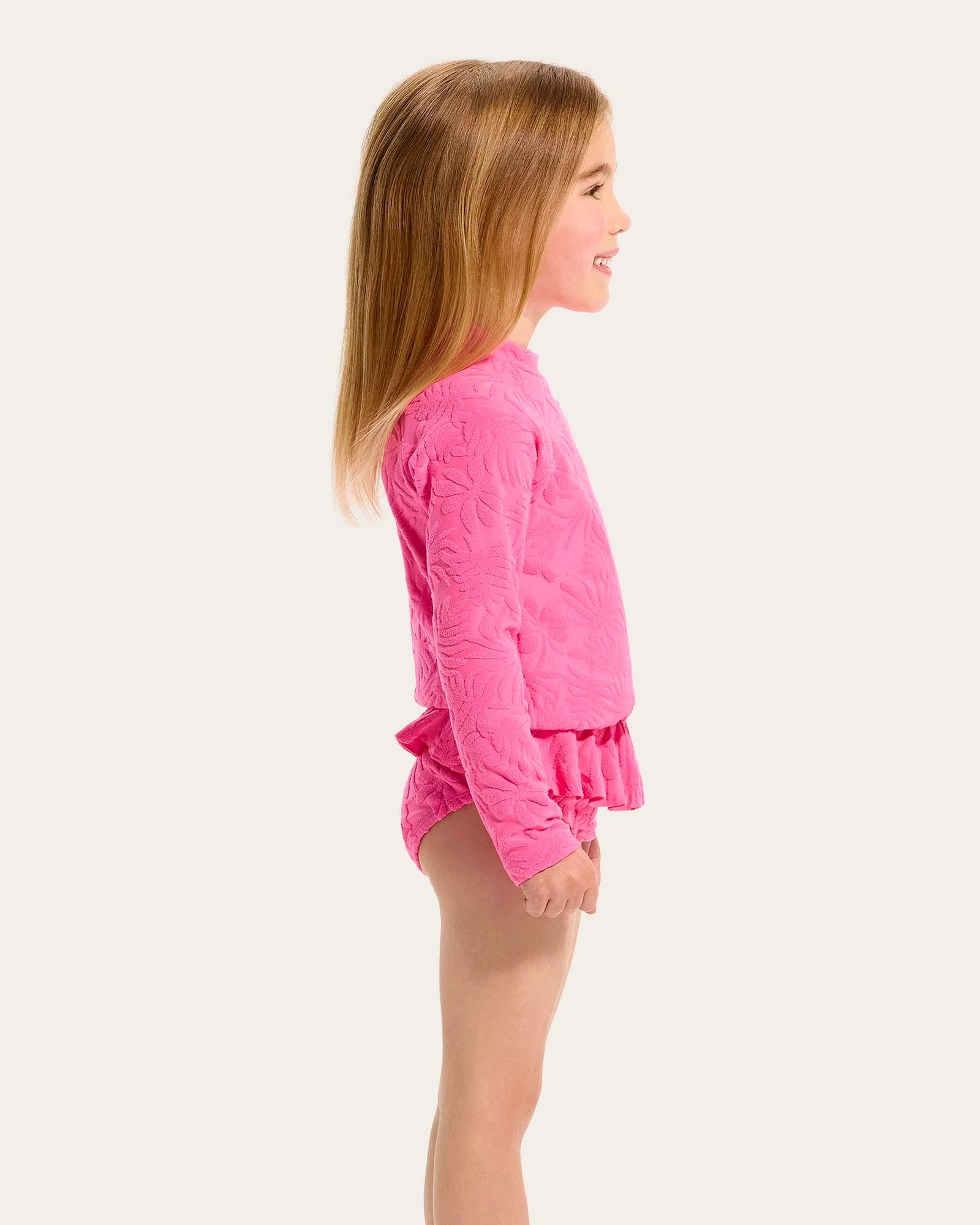 Terry Rash Set - Candy Pink - Size 5