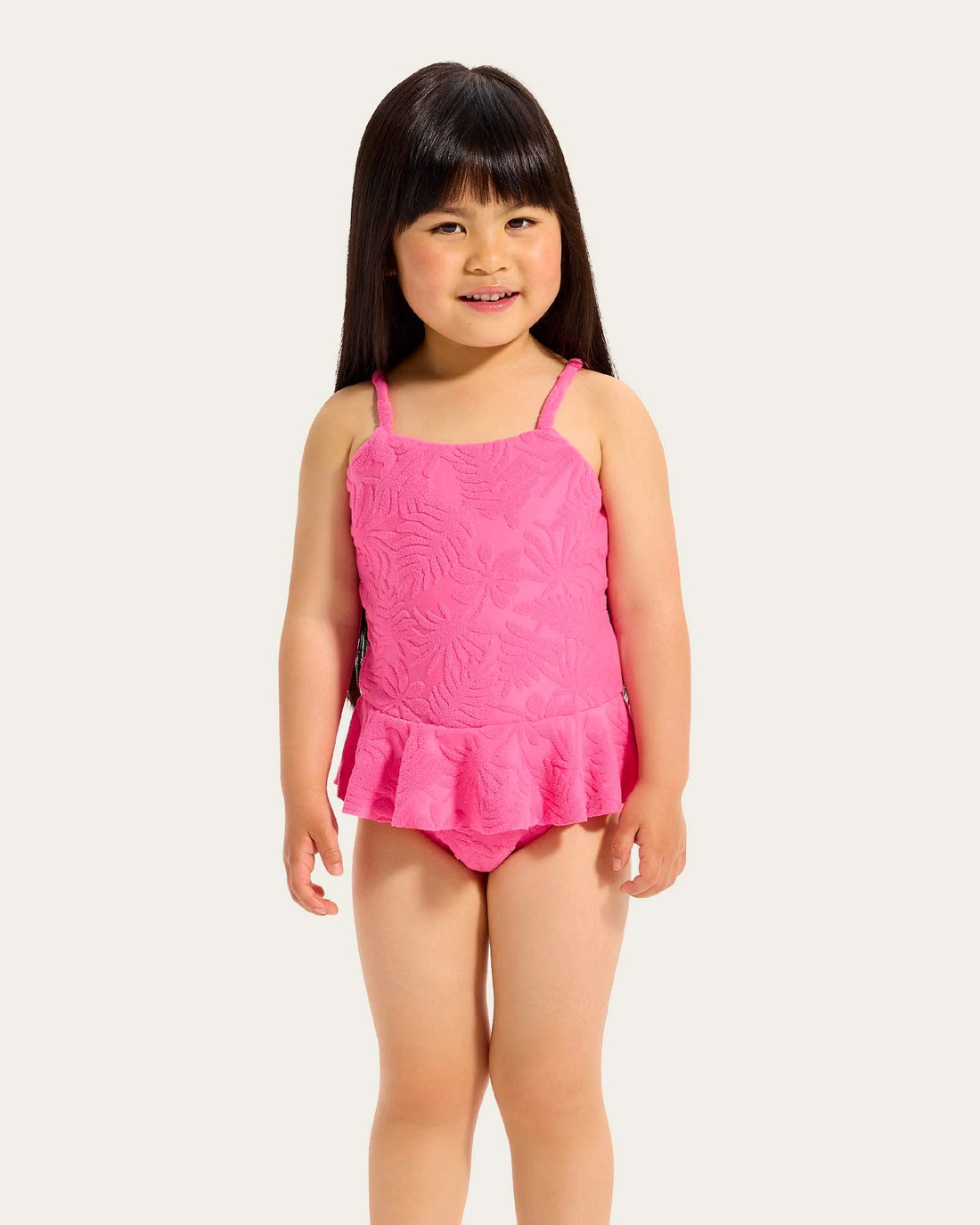 Terry One Piece - Candy Pink - Size 5