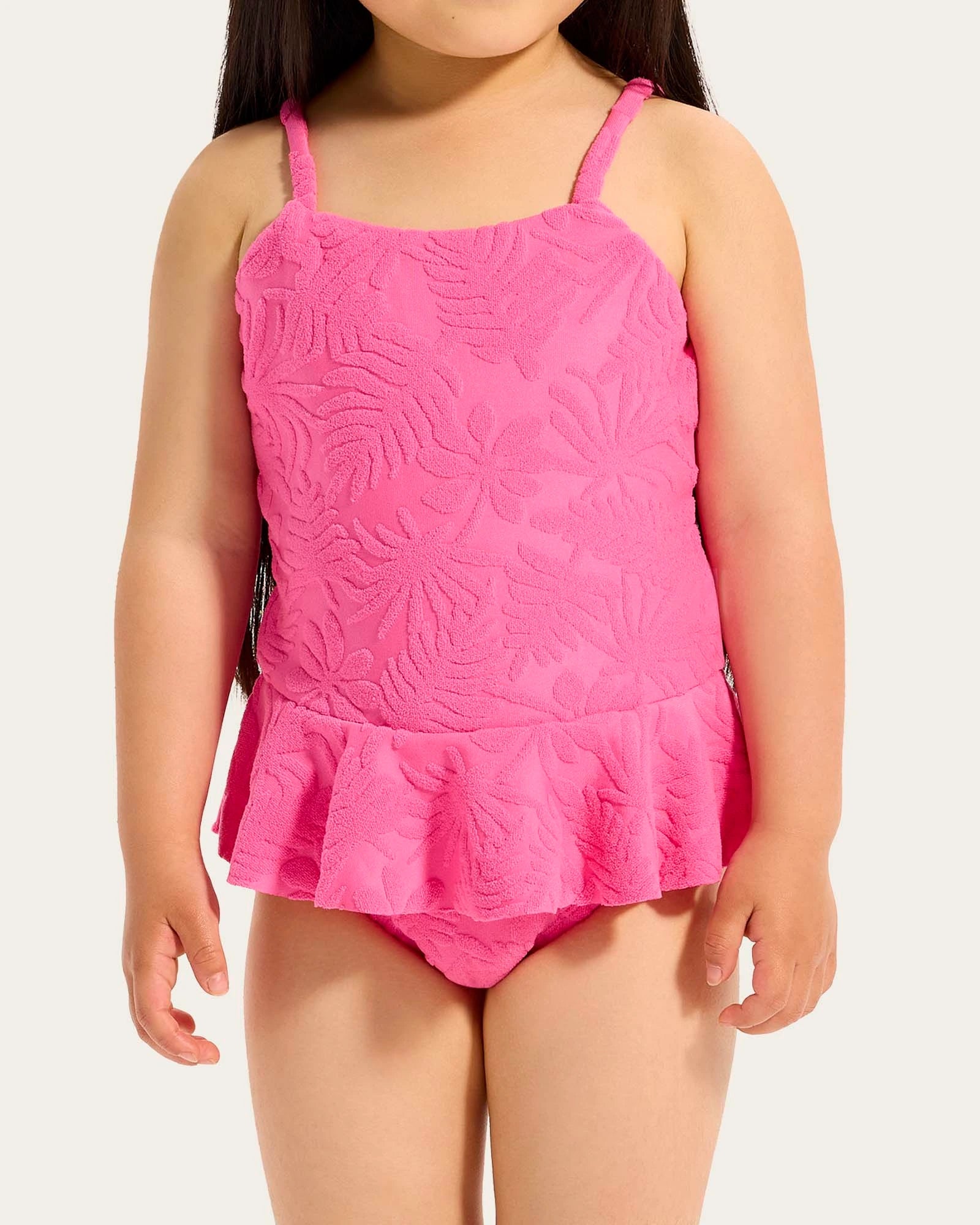 Terry One Piece - Candy Pink - Size 5