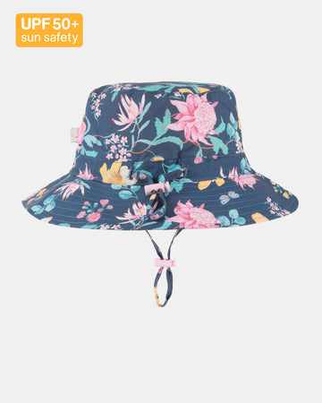 Toshi Sunhat Waratah Midnight - Extra Large