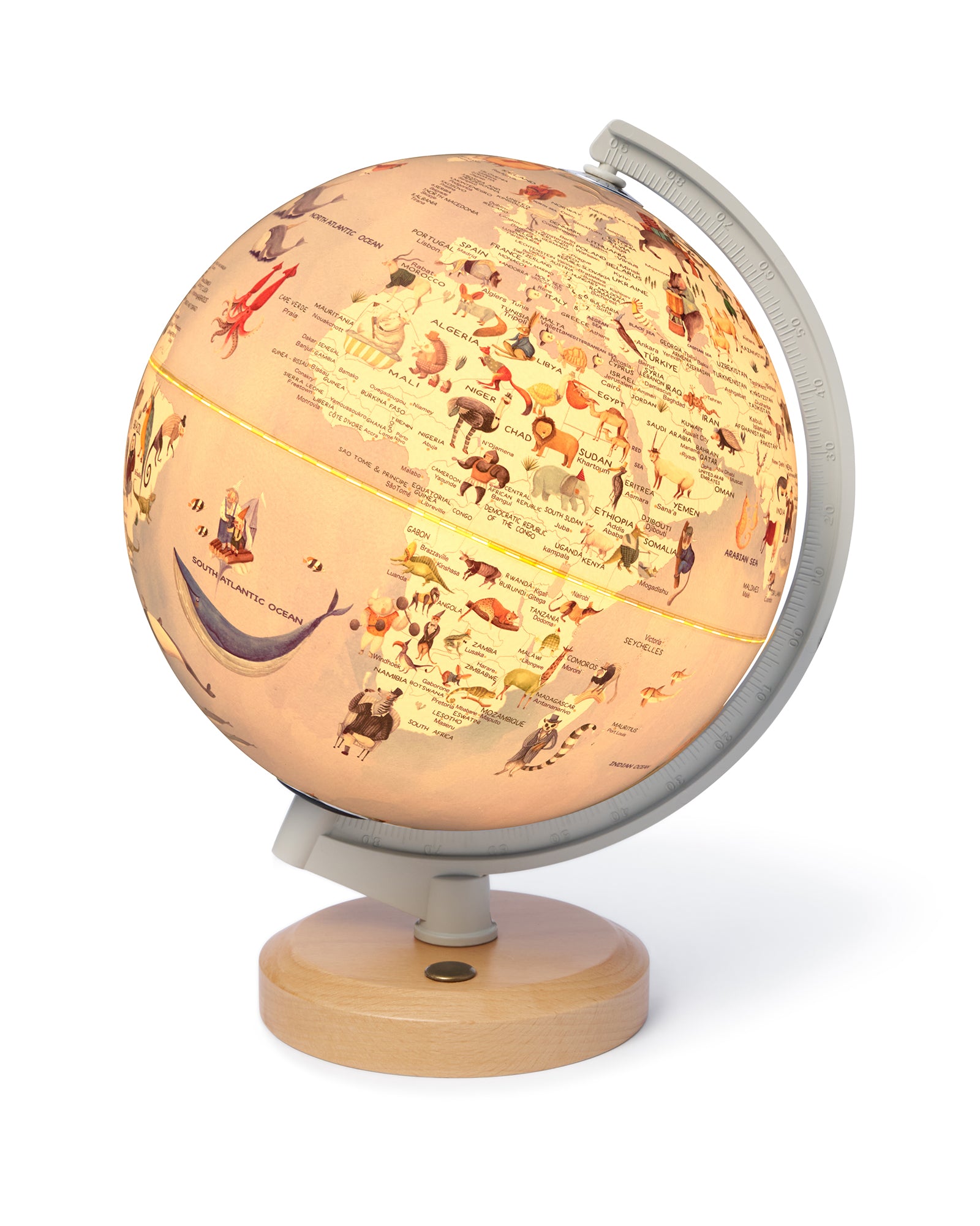 Wildlife World Globe