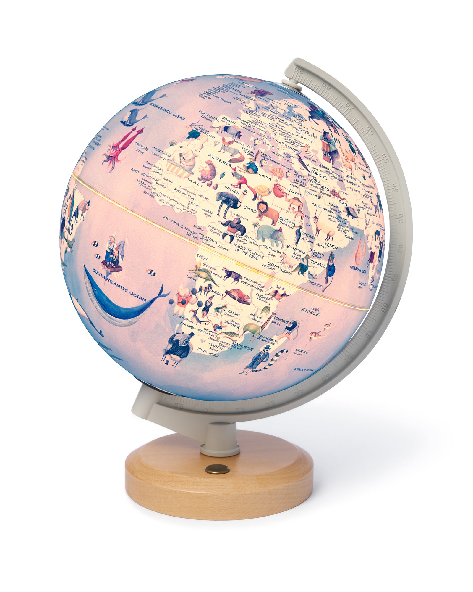Wildlife World Globe