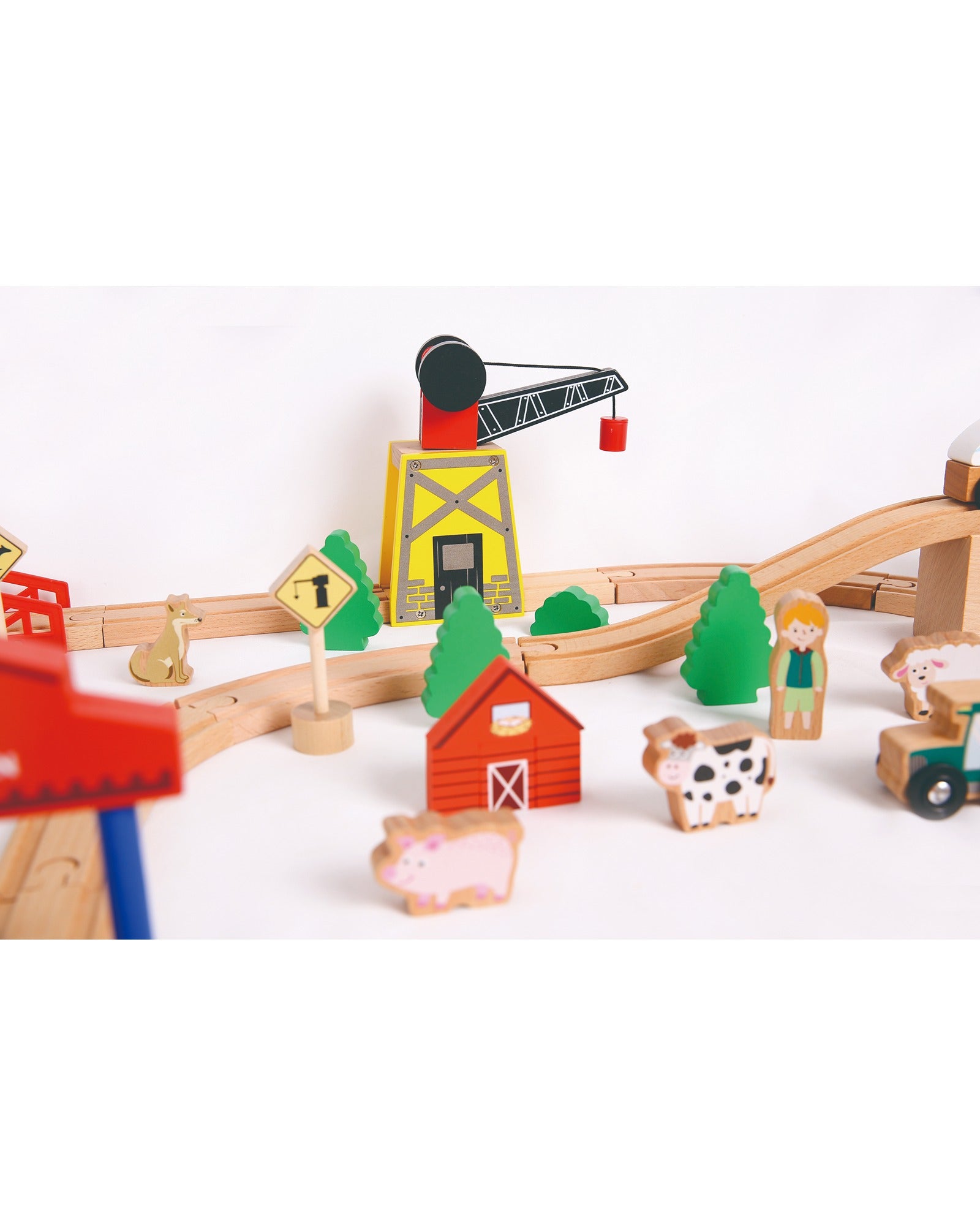 Bello Town & Country Train Set