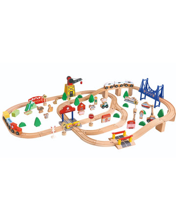 Bello Town & Country Train Set