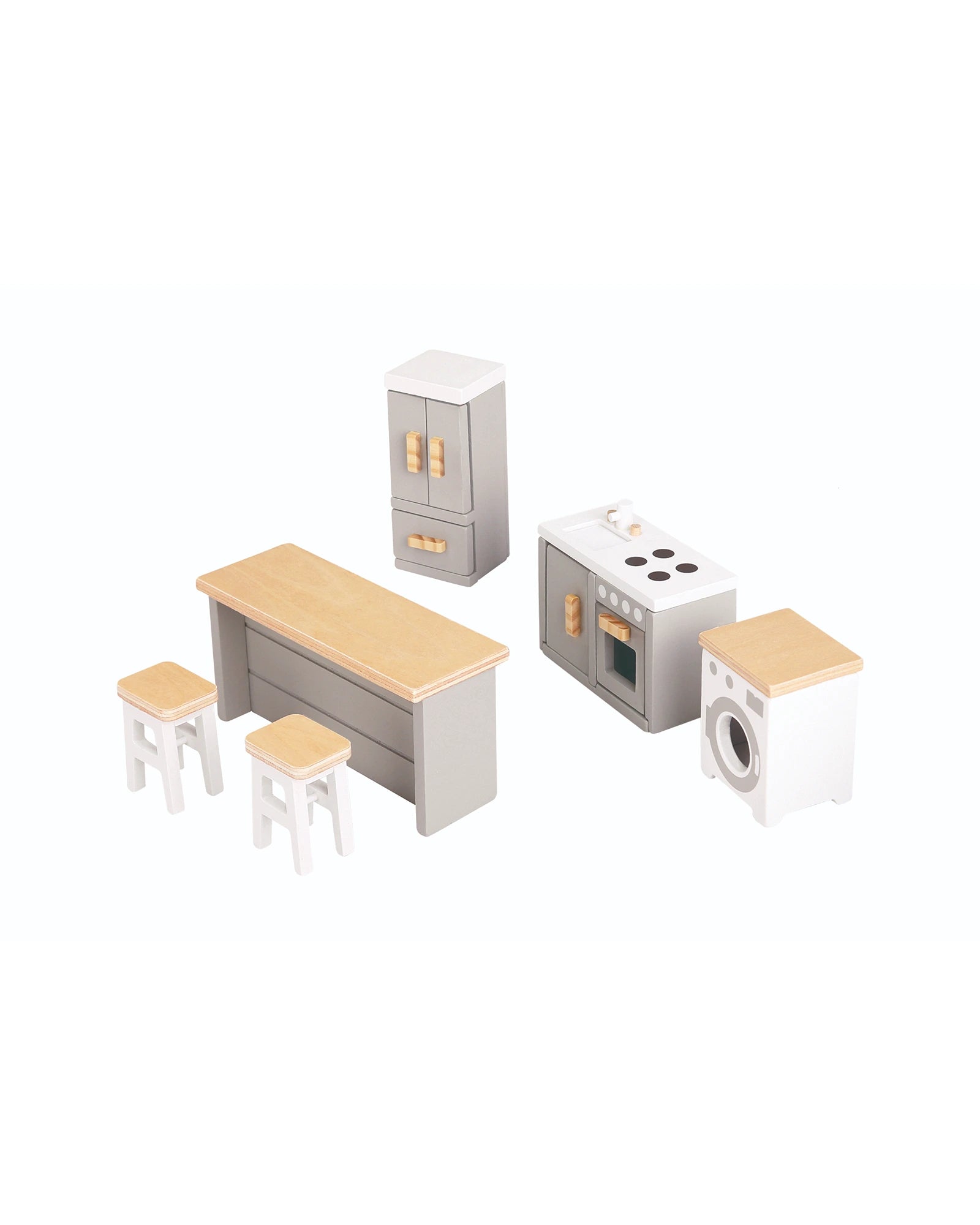 Doll House Furniture Set 33 pcs