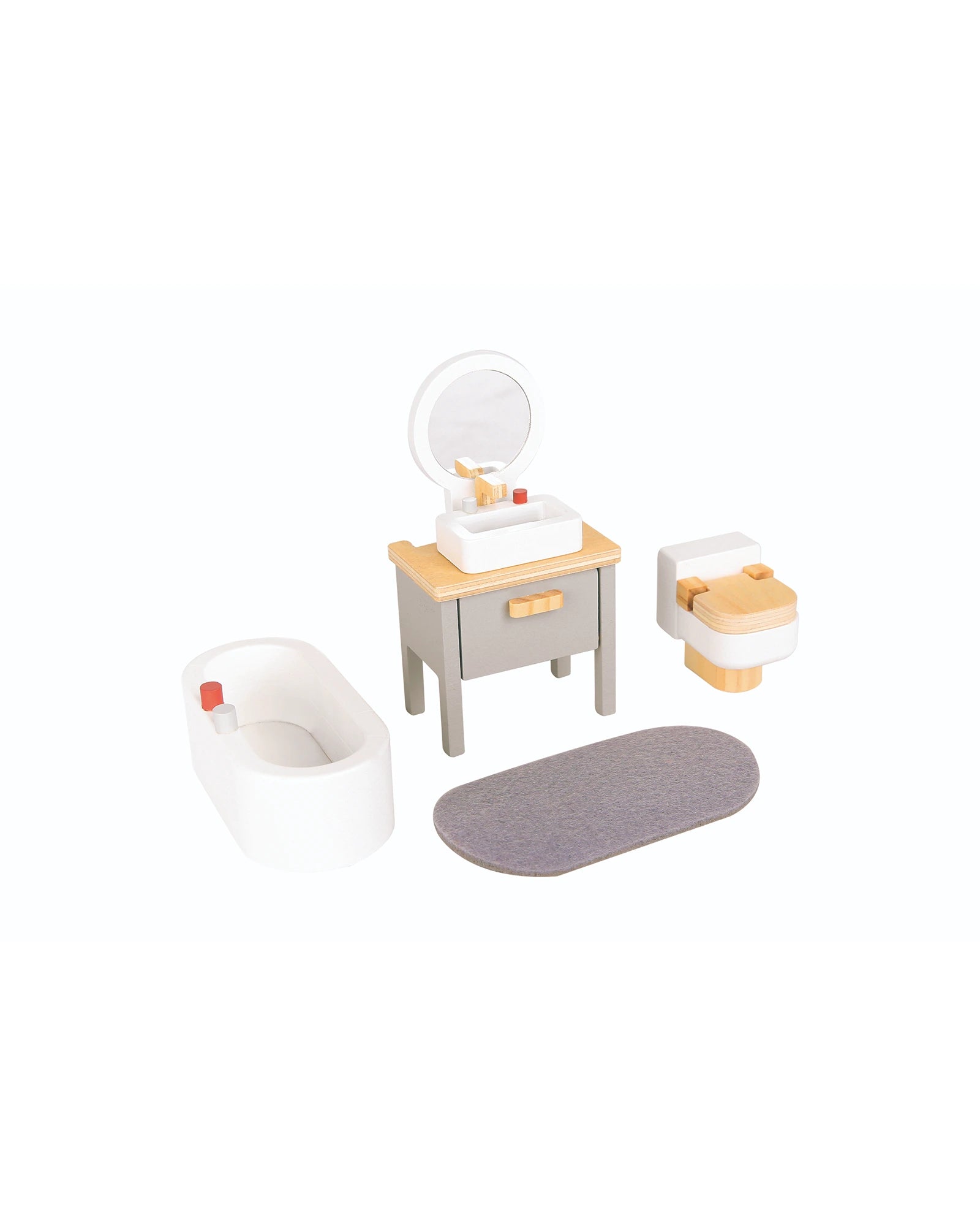 Doll House Furniture Set 33 pcs