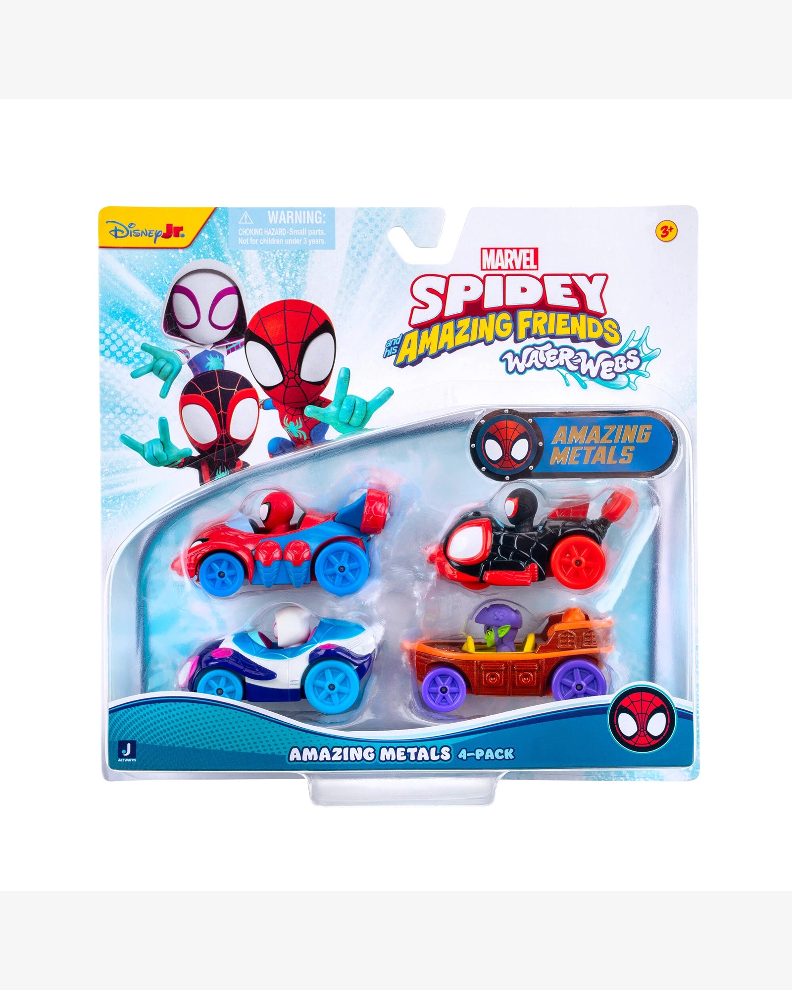 Spidey and his Amazing Friends Amazing Metals 4 Pack