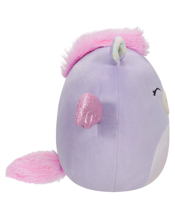 Squishmallows 7.5 Inch Rei Pink and Purple Pegasus