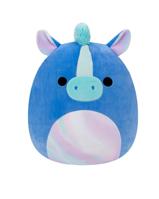 Squishmallows 12 Inch Romano Blue Hippocampus with Iridescent Belly
