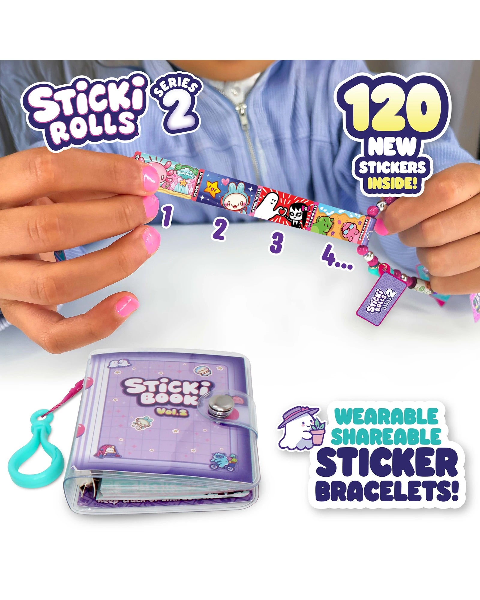 Sticki Rolls Sticki Book Pack s2
