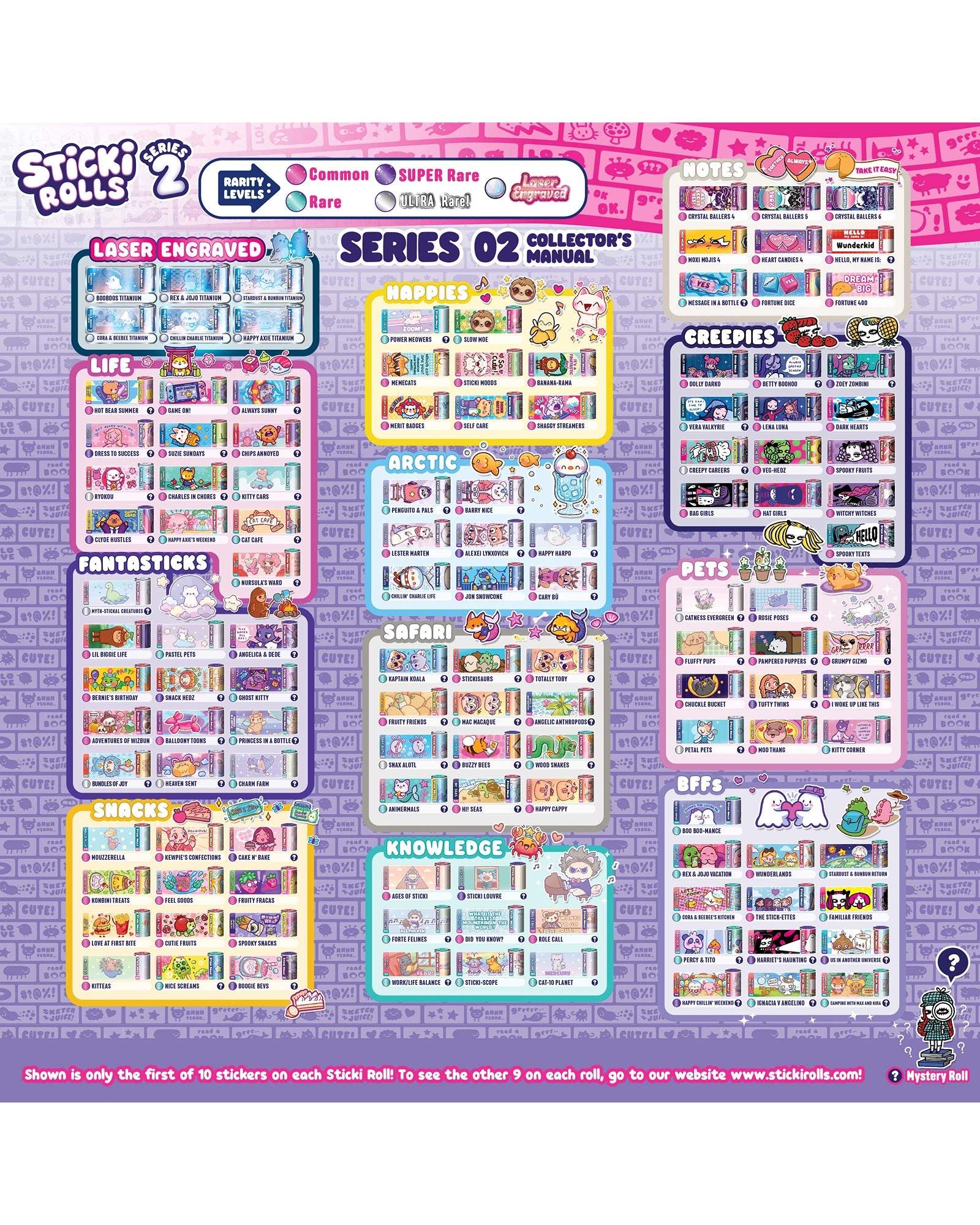 Sticki Rolls Sticki Book Pack s2