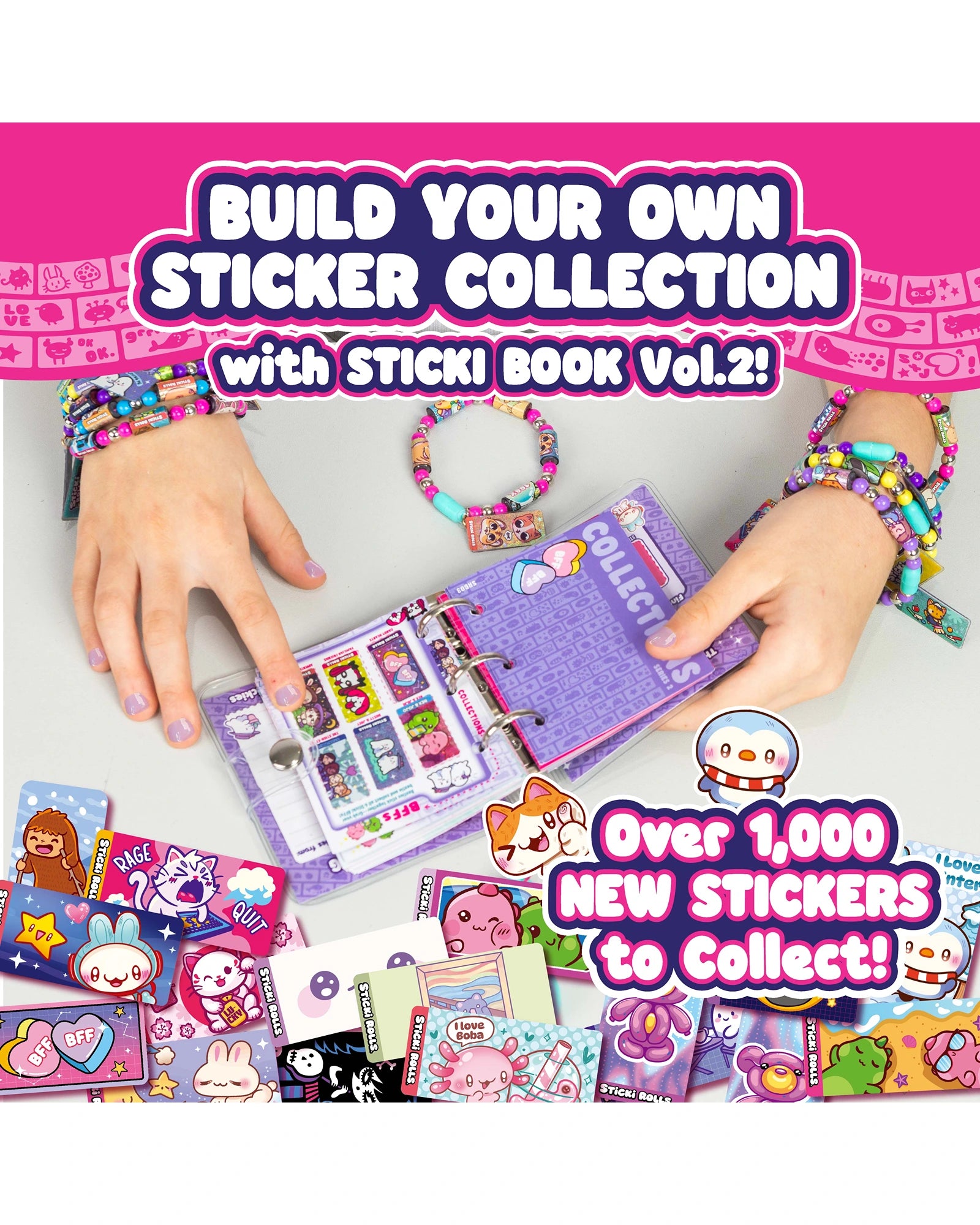 Sticki Rolls Sticki Book Pack s2