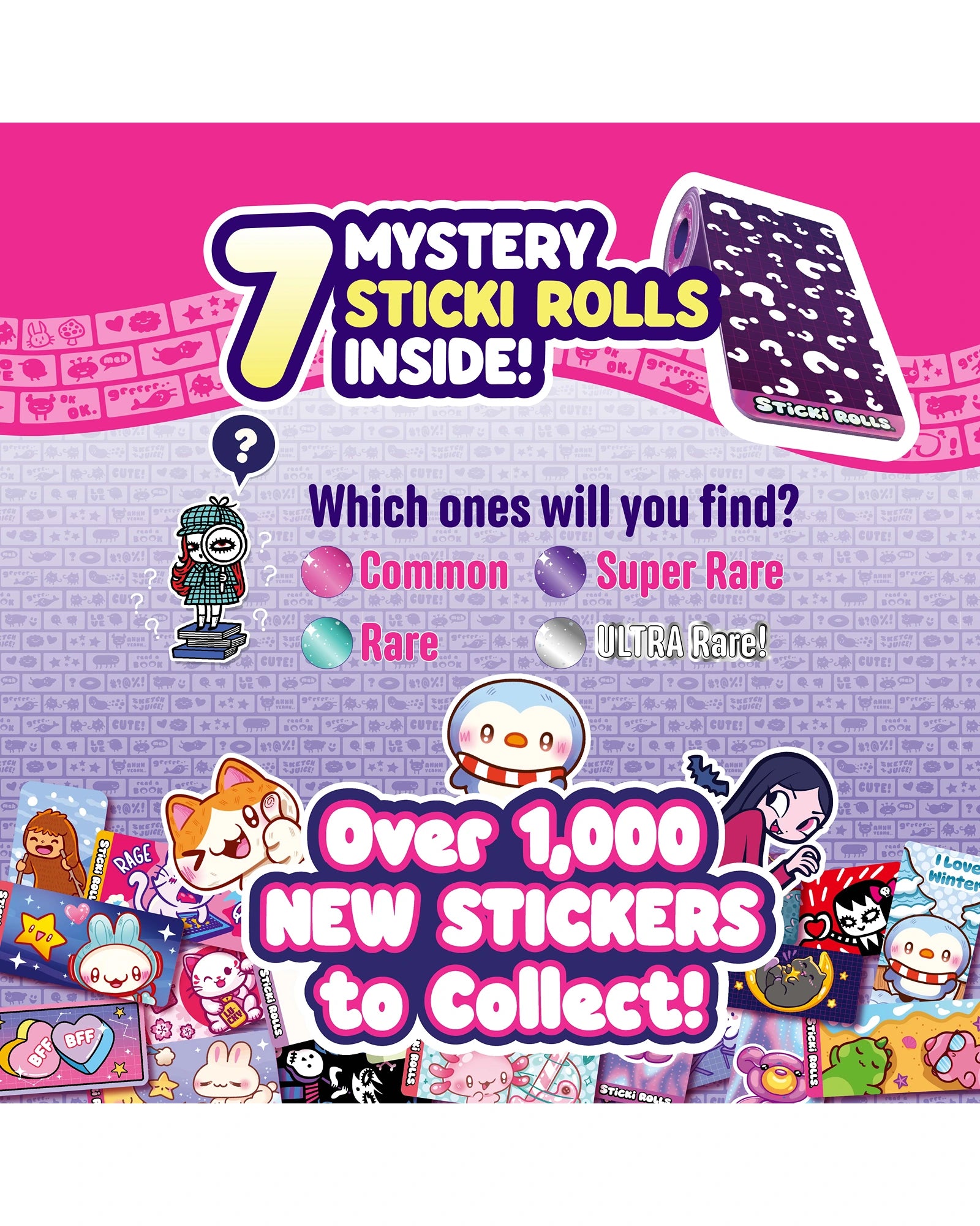 Sticki Rolls Sticki Book Pack s2