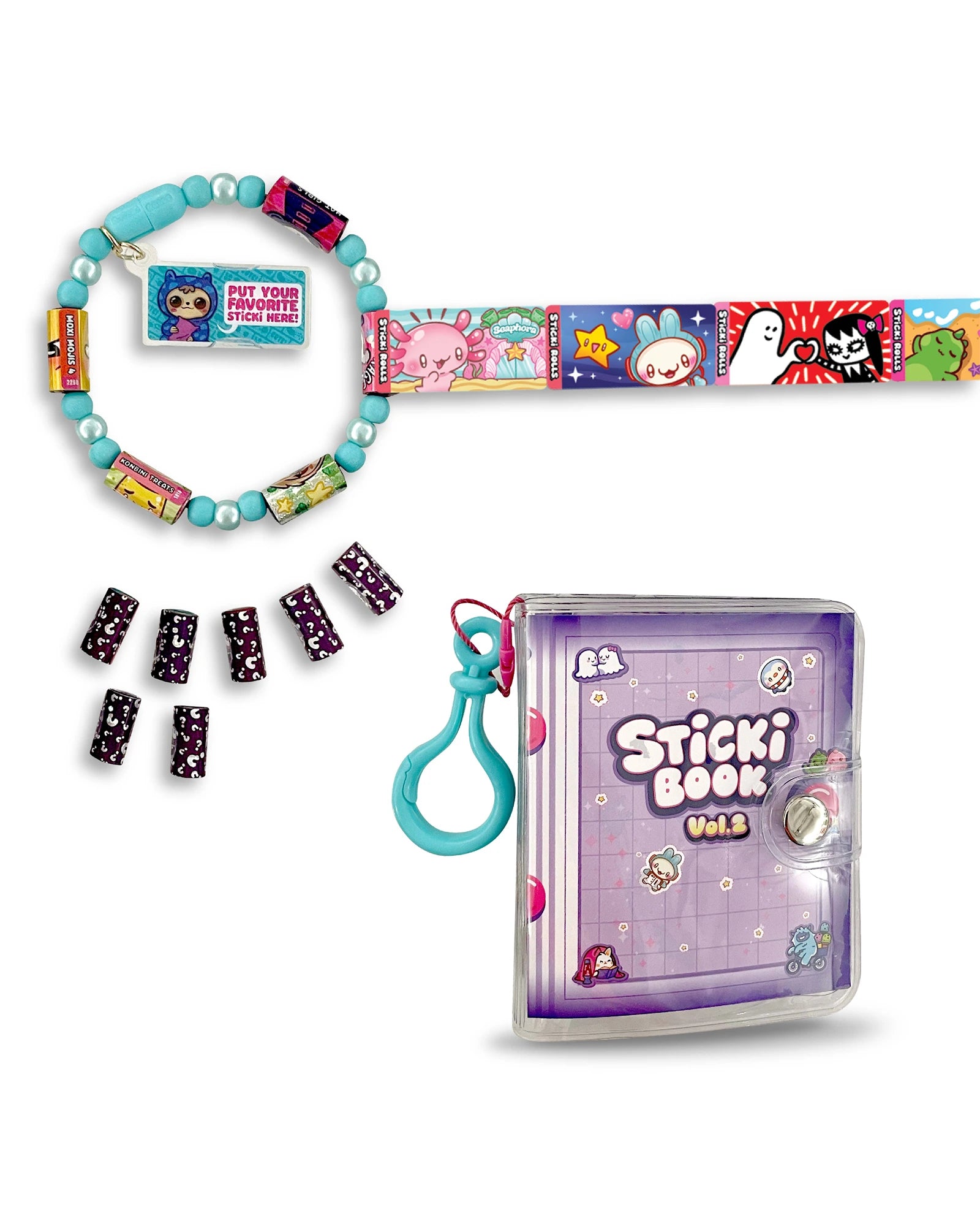 Sticki Rolls Sticki Book Pack s2