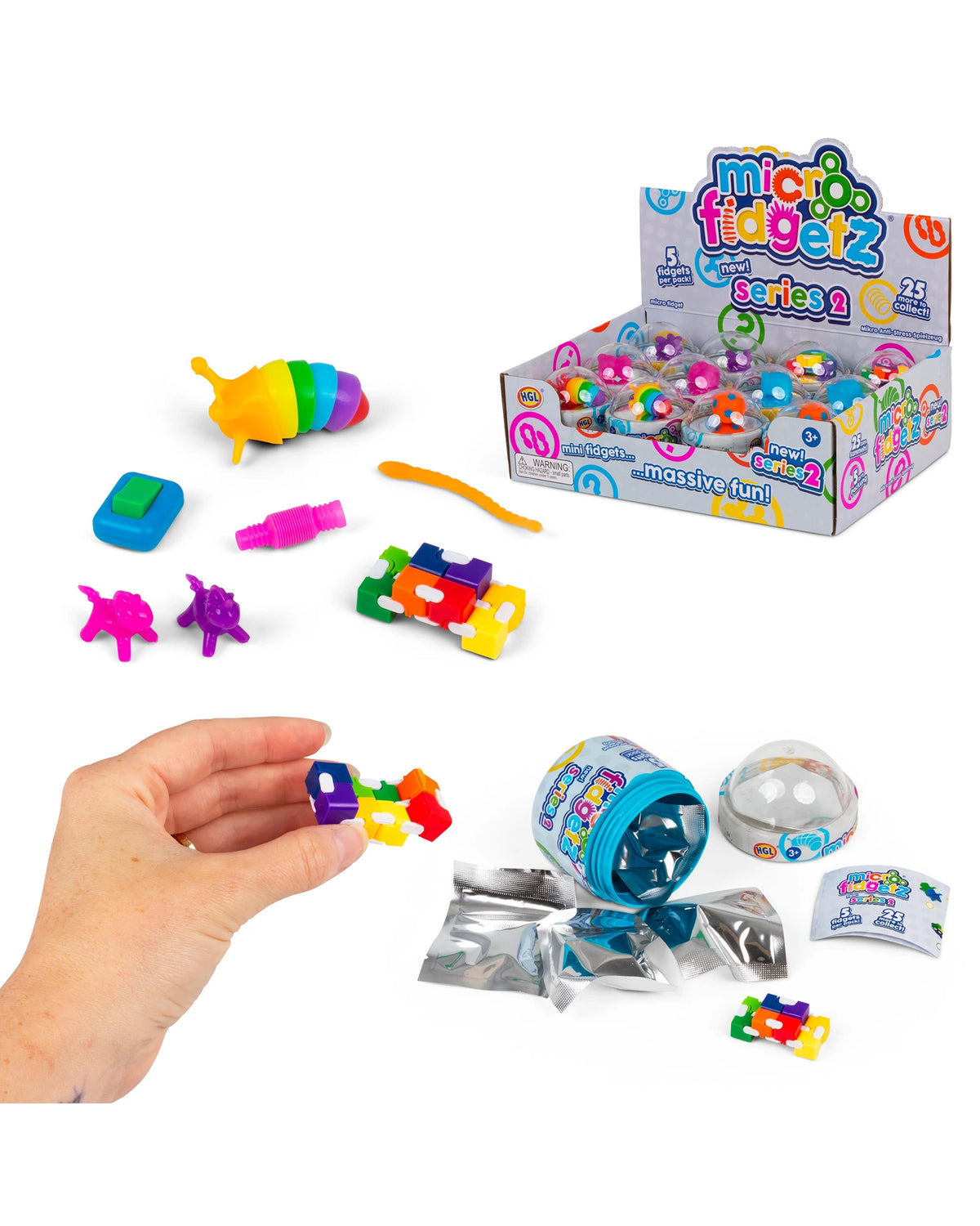 Micro Fidgets Box Micro Fidgetz Series 2 - Assorted – Kidstuff