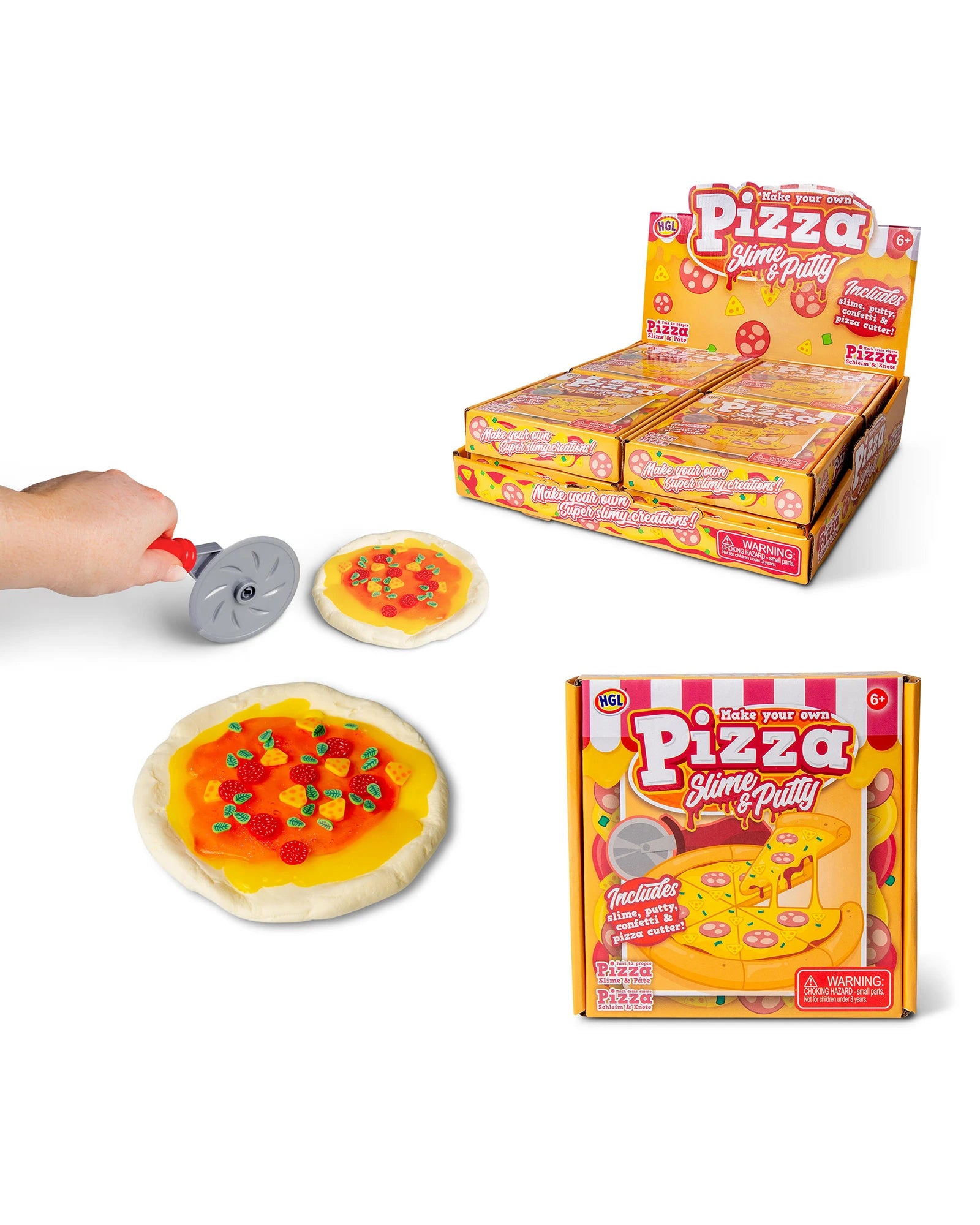Make Your Own Pizza Slime And Putty