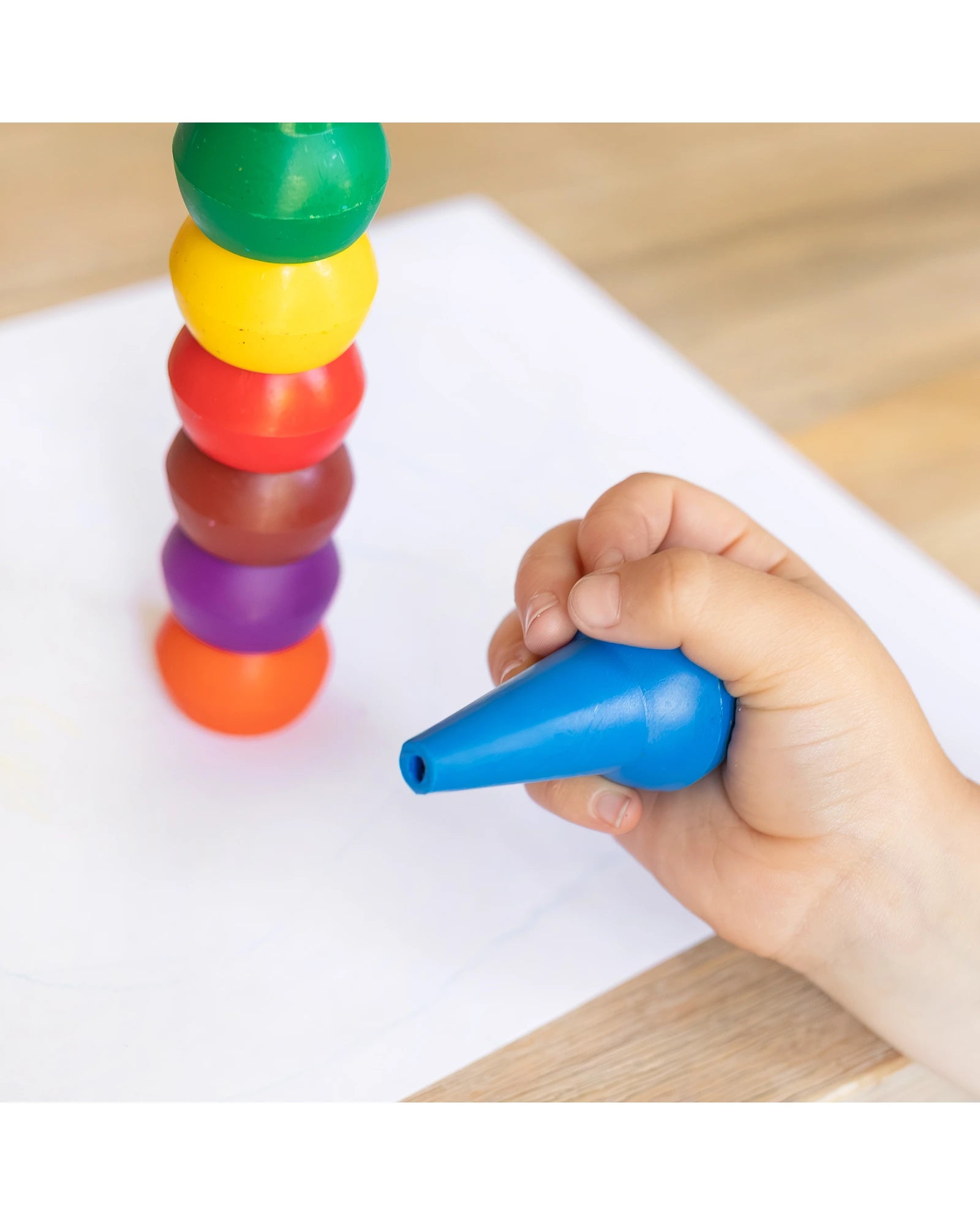 Stackable Crayons - Retro Rainbow