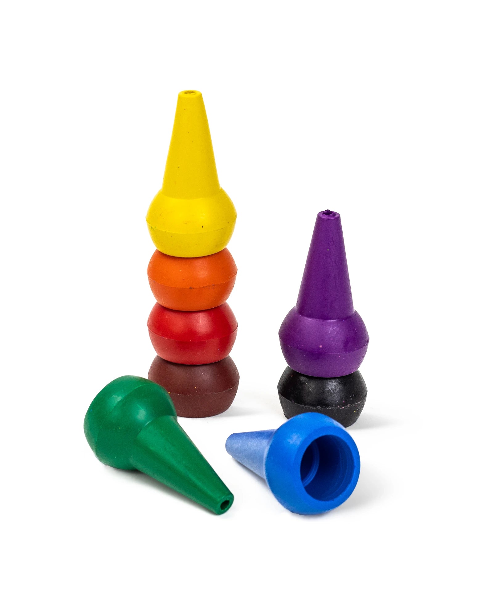 Stackable Crayons - Retro Rainbow