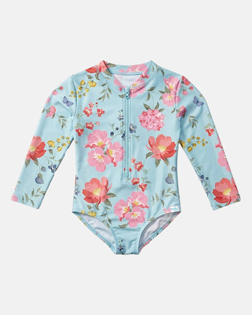 Swim Bodysuit Twinkle, Aqua Garden, 3