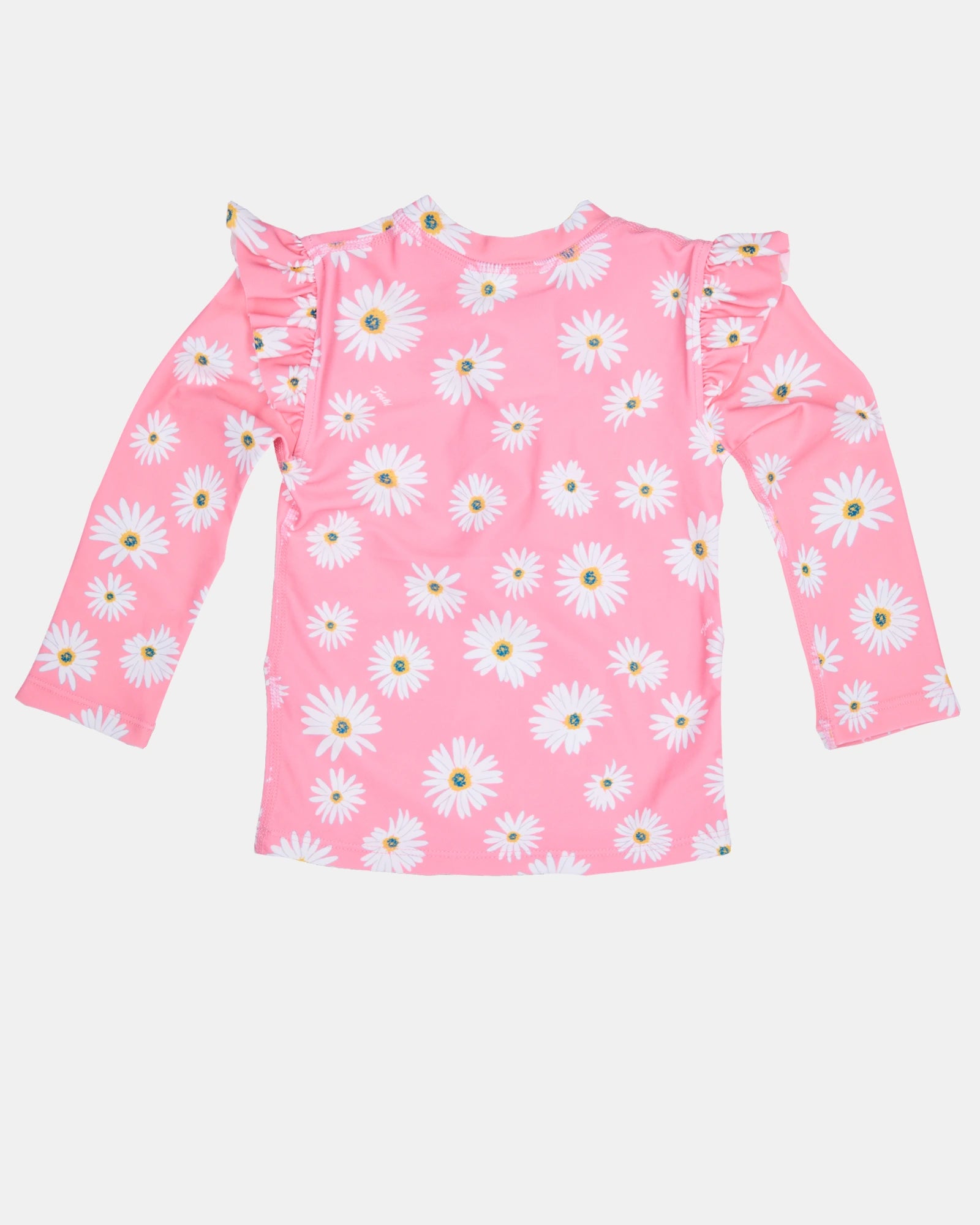 Toshi Swim Rashie L/S Ripple - Daisy Watermelon 0