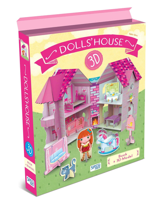 Sassi Jr 3D Dolls House And Book