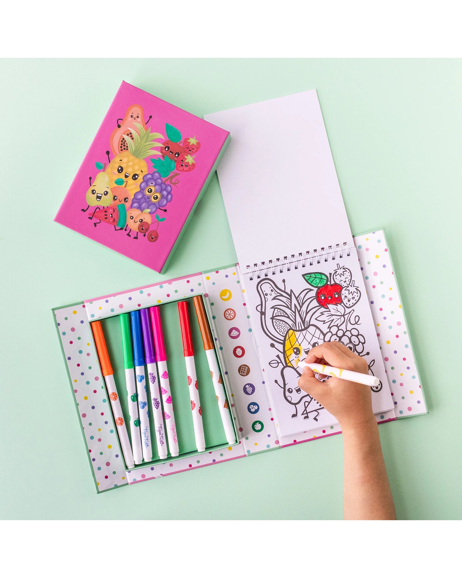 Tiger Tribe Scented Colouring Fruity Cutie