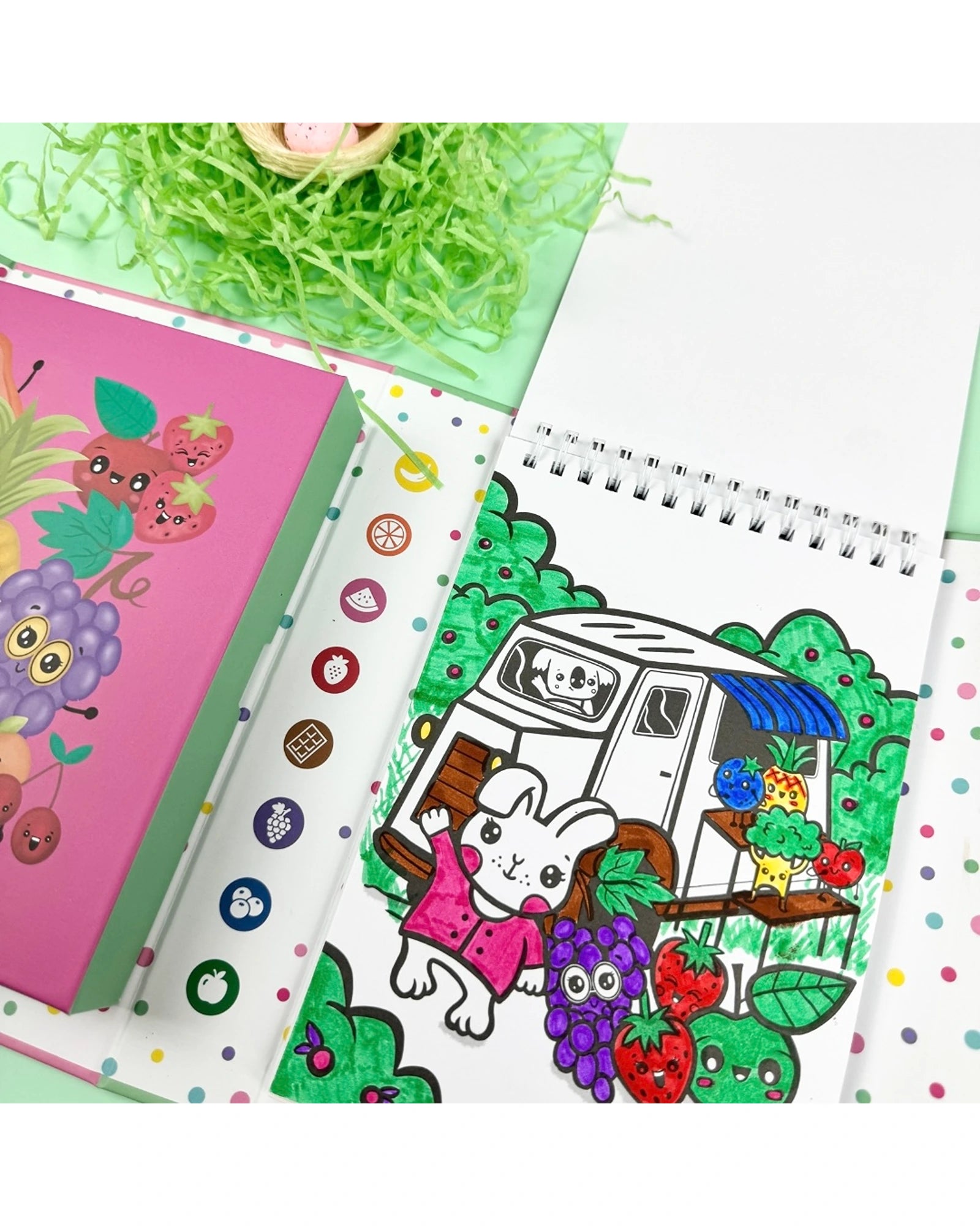 Tiger Tribe Scented Colouring Fruity Cutie