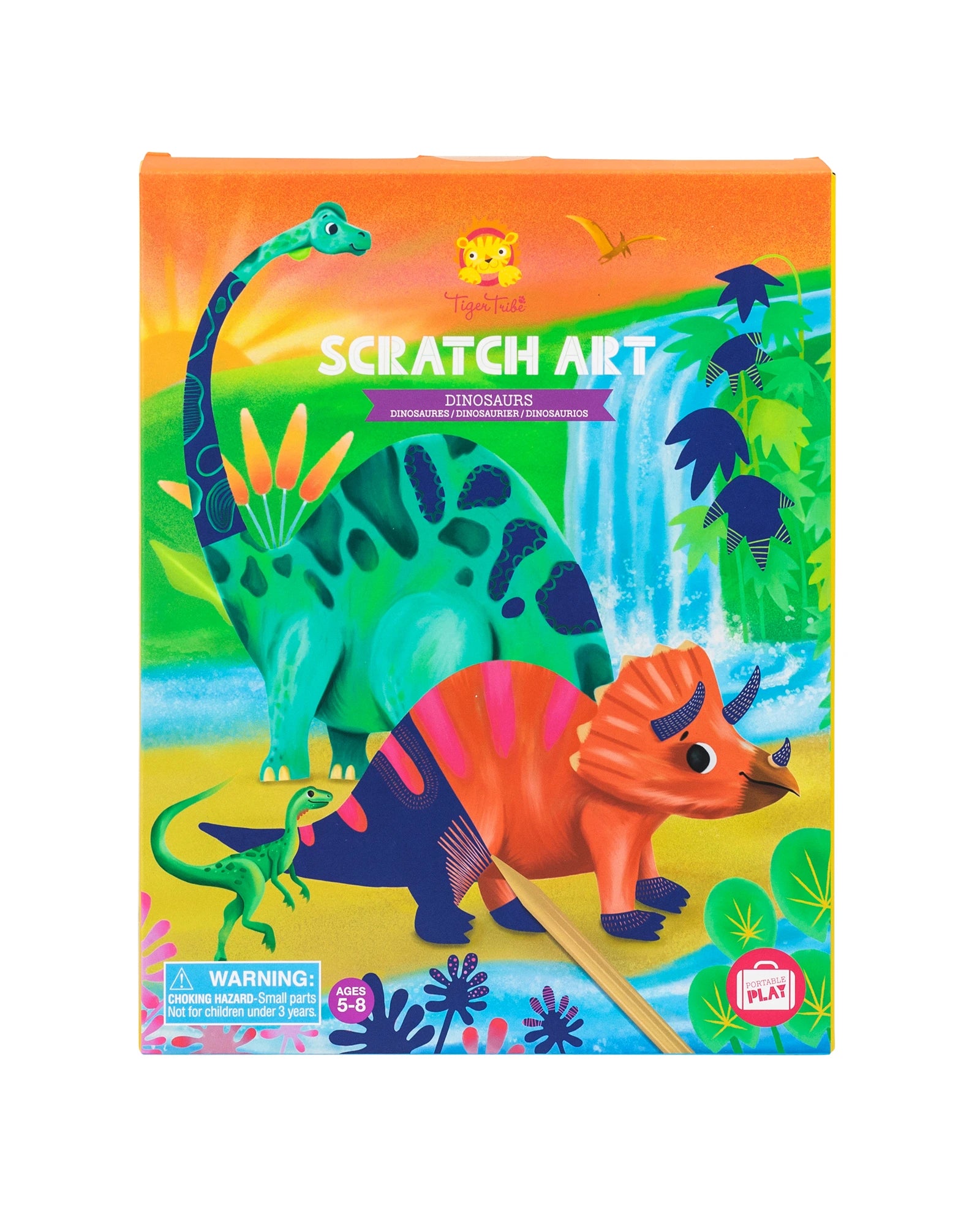 Scratch Art - Dinosaurs