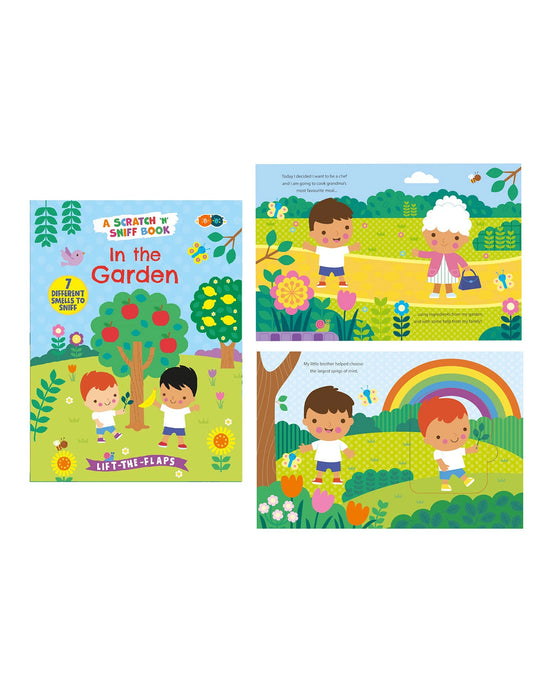 Scratch and Sniff Smell Book In The Garden