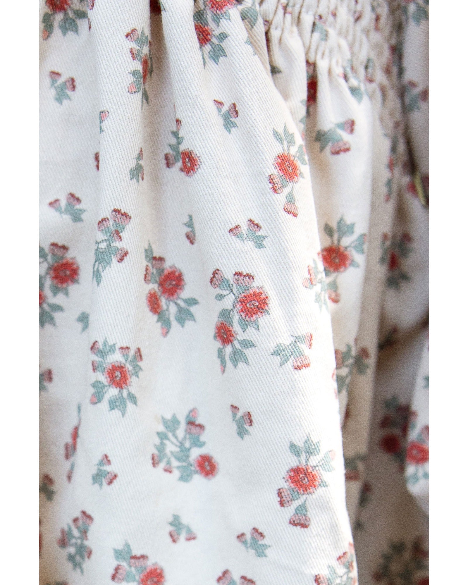 Homegrown Rouched Long Sleeve Dress Pink Eucalypt