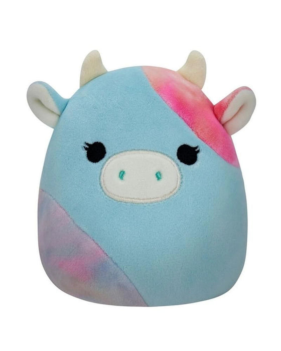 Squishmallows 8 Inch Pink Cow Blue TieDye Cow Flipamallows