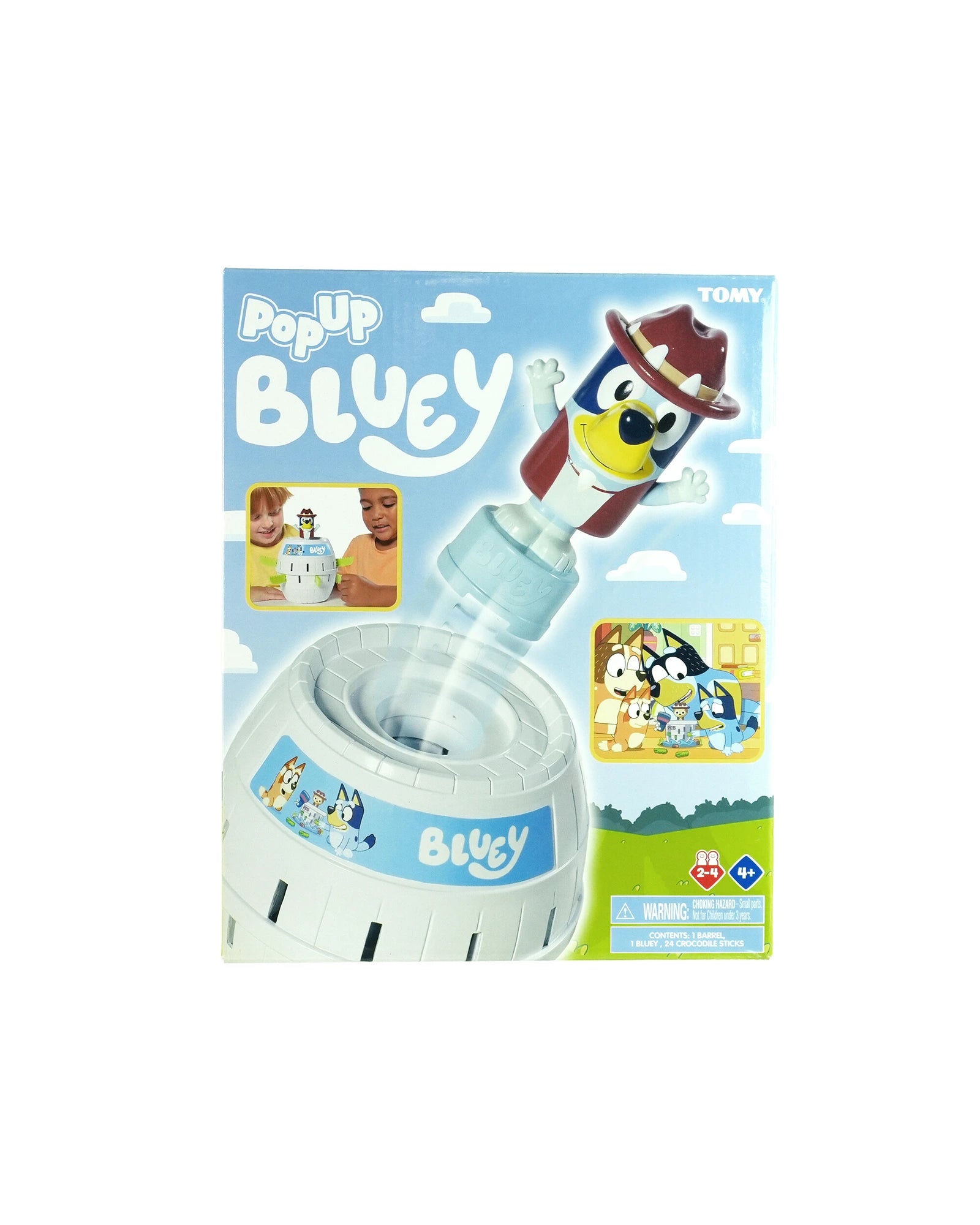 TOMY Pop Up Bluey Game
