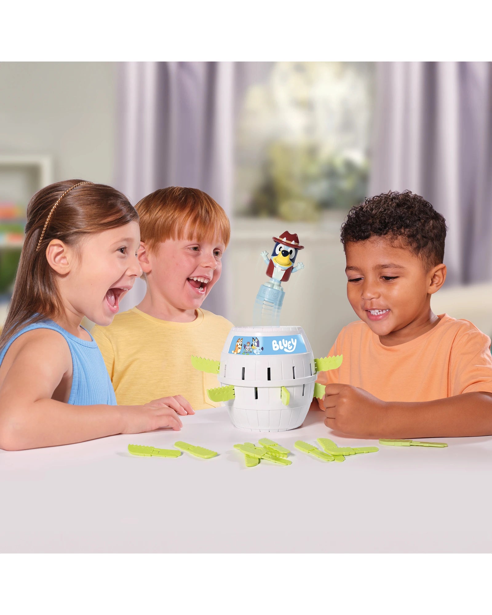 TOMY Pop Up Bluey Game