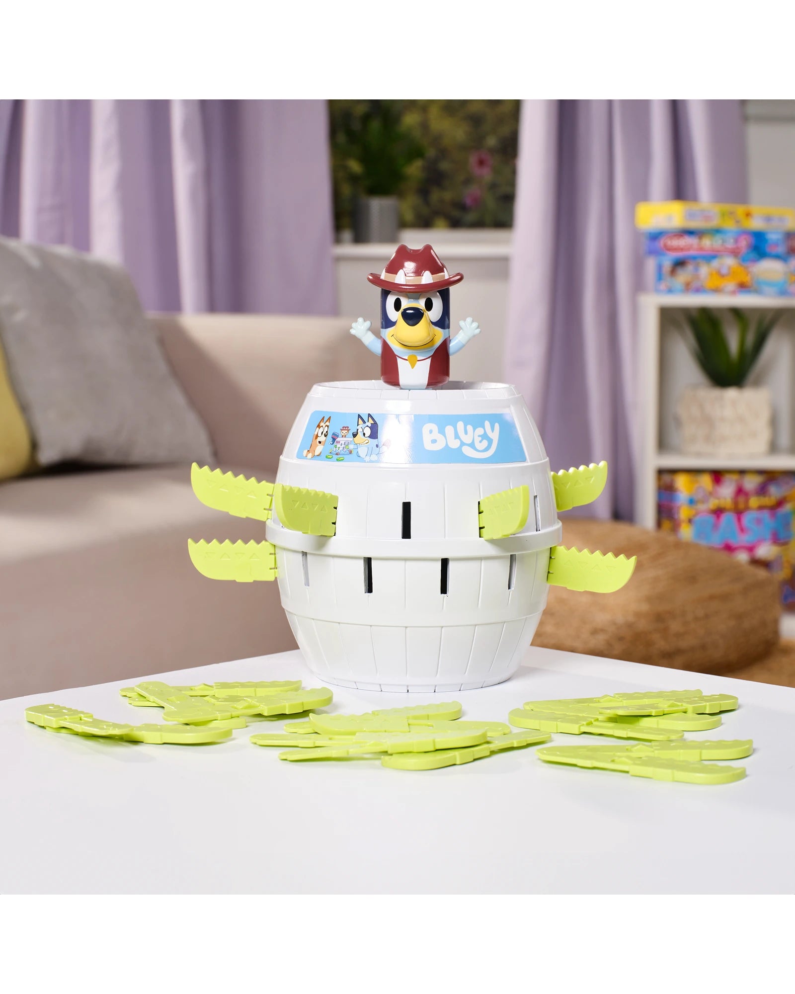 TOMY Pop Up Bluey Game