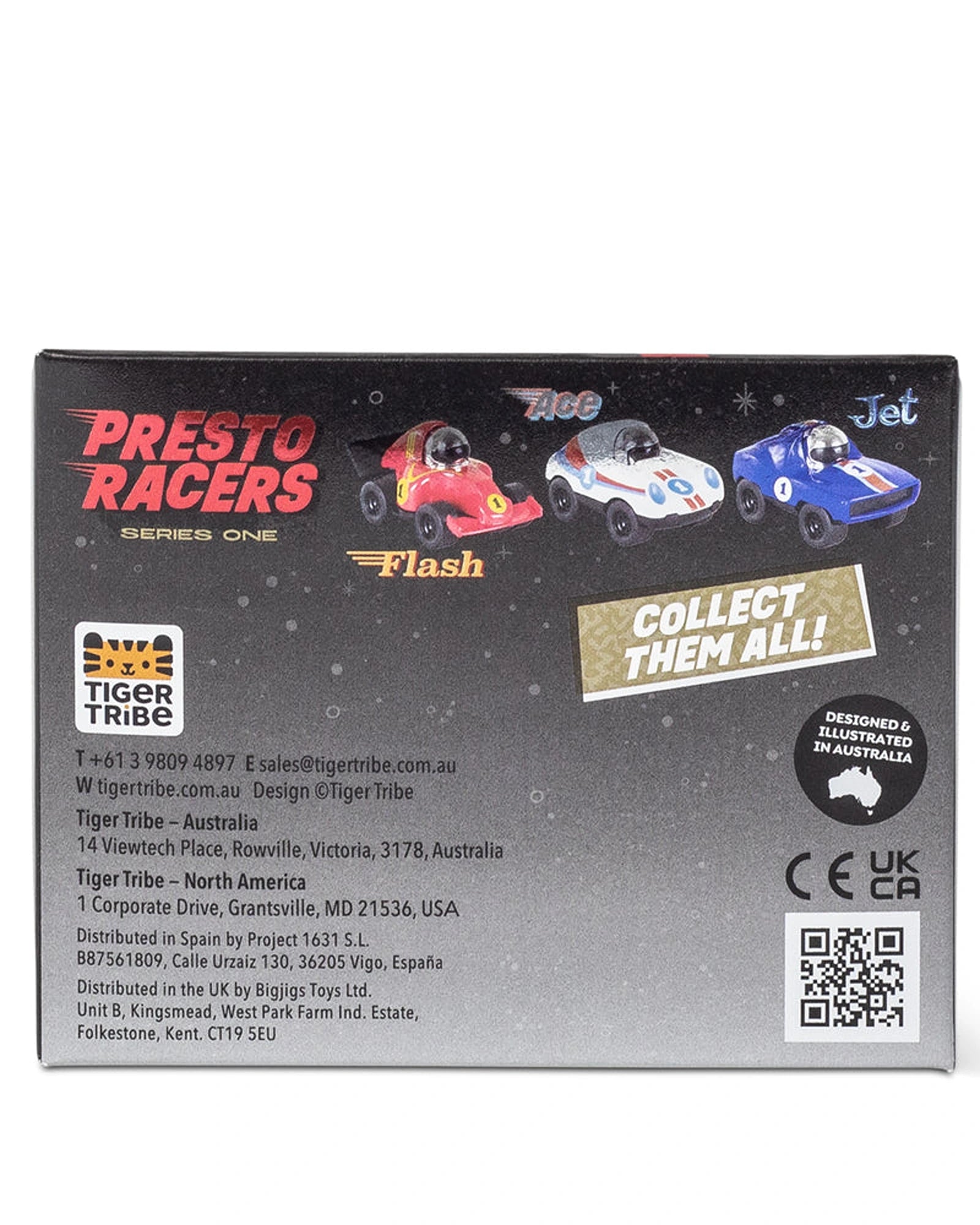 Tiger Tribe Presto Racers - Flash (Red)