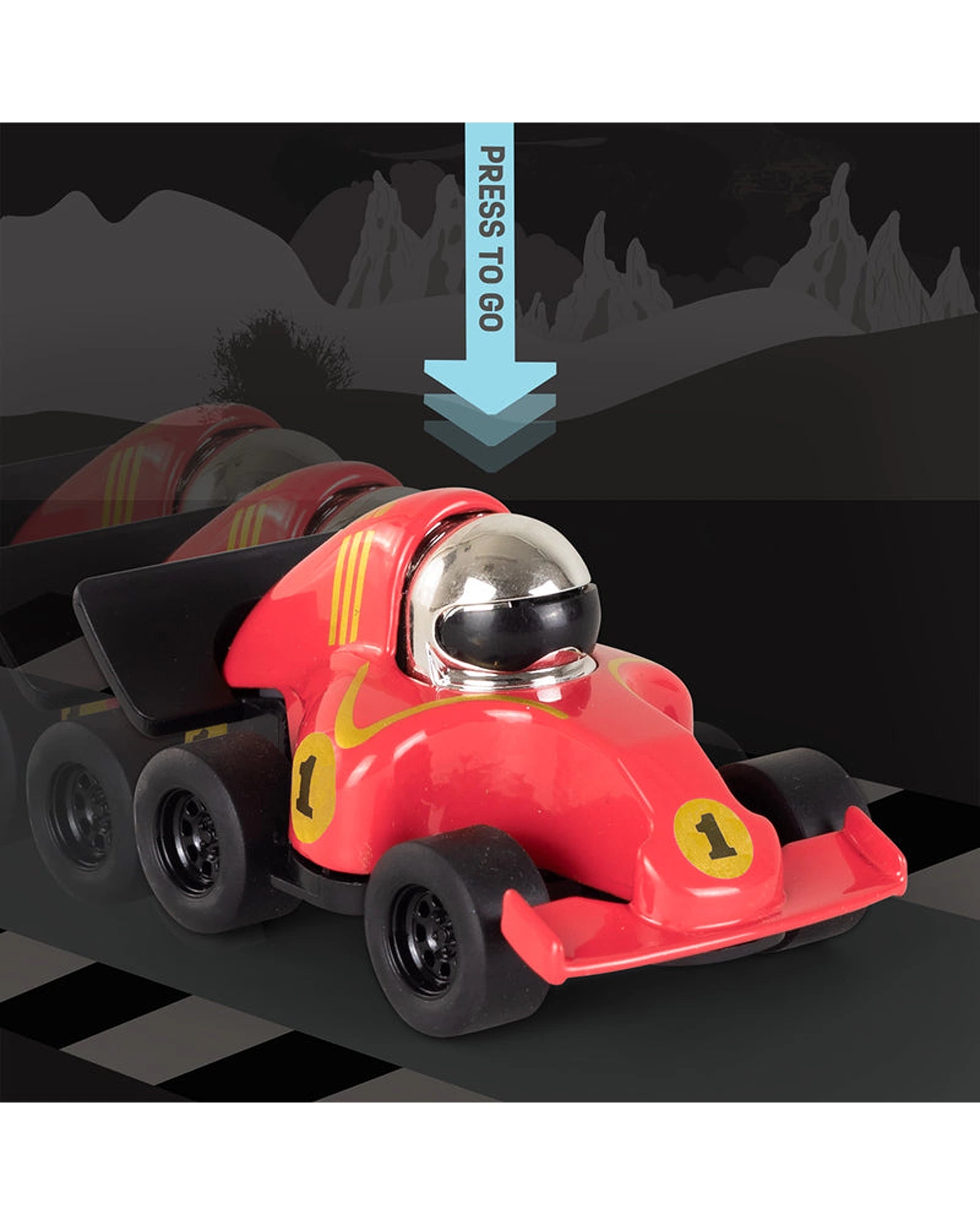 Tiger Tribe Presto Racers - Flash (Red)