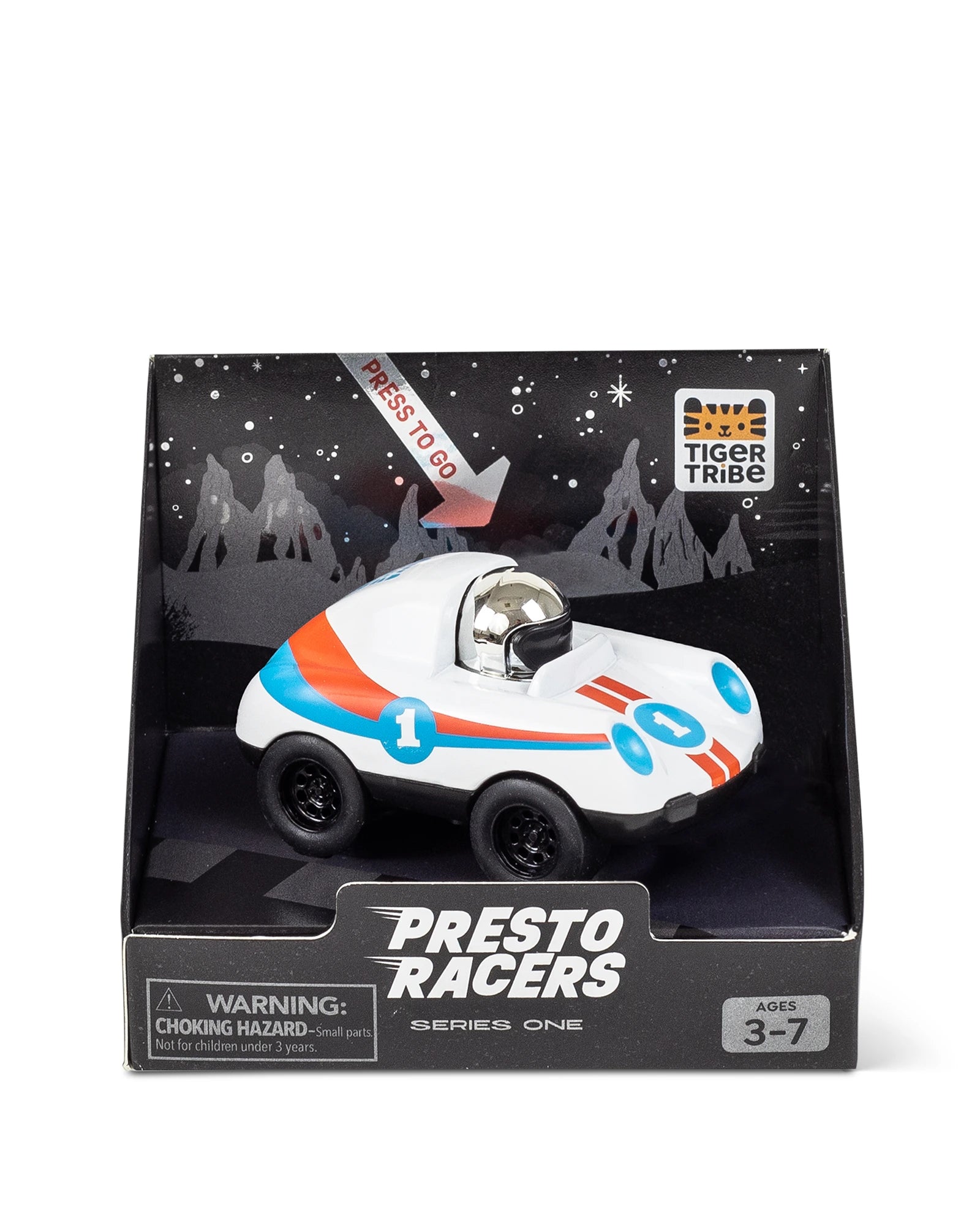 Tiger Tribe Presto Racers - Ace (White)
