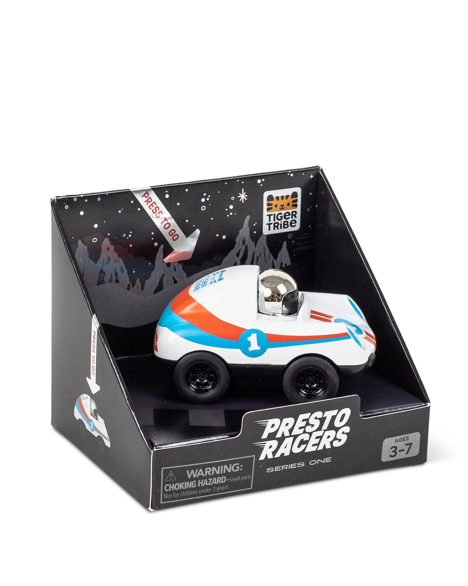 Tiger Tribe Presto Racers - Ace (White)