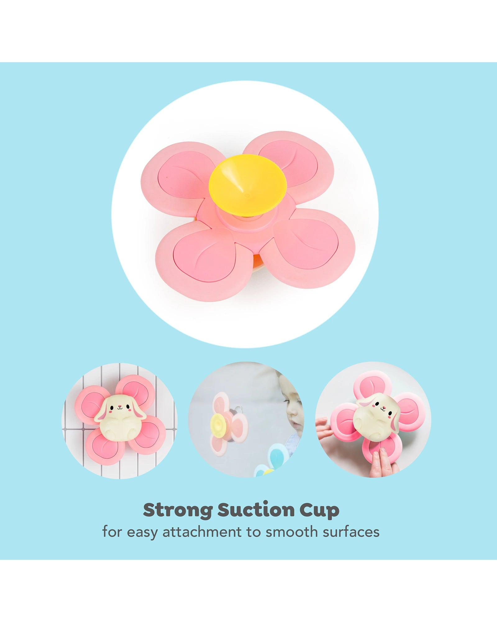 Tiger Tribe Sensory Spinner - Bunny