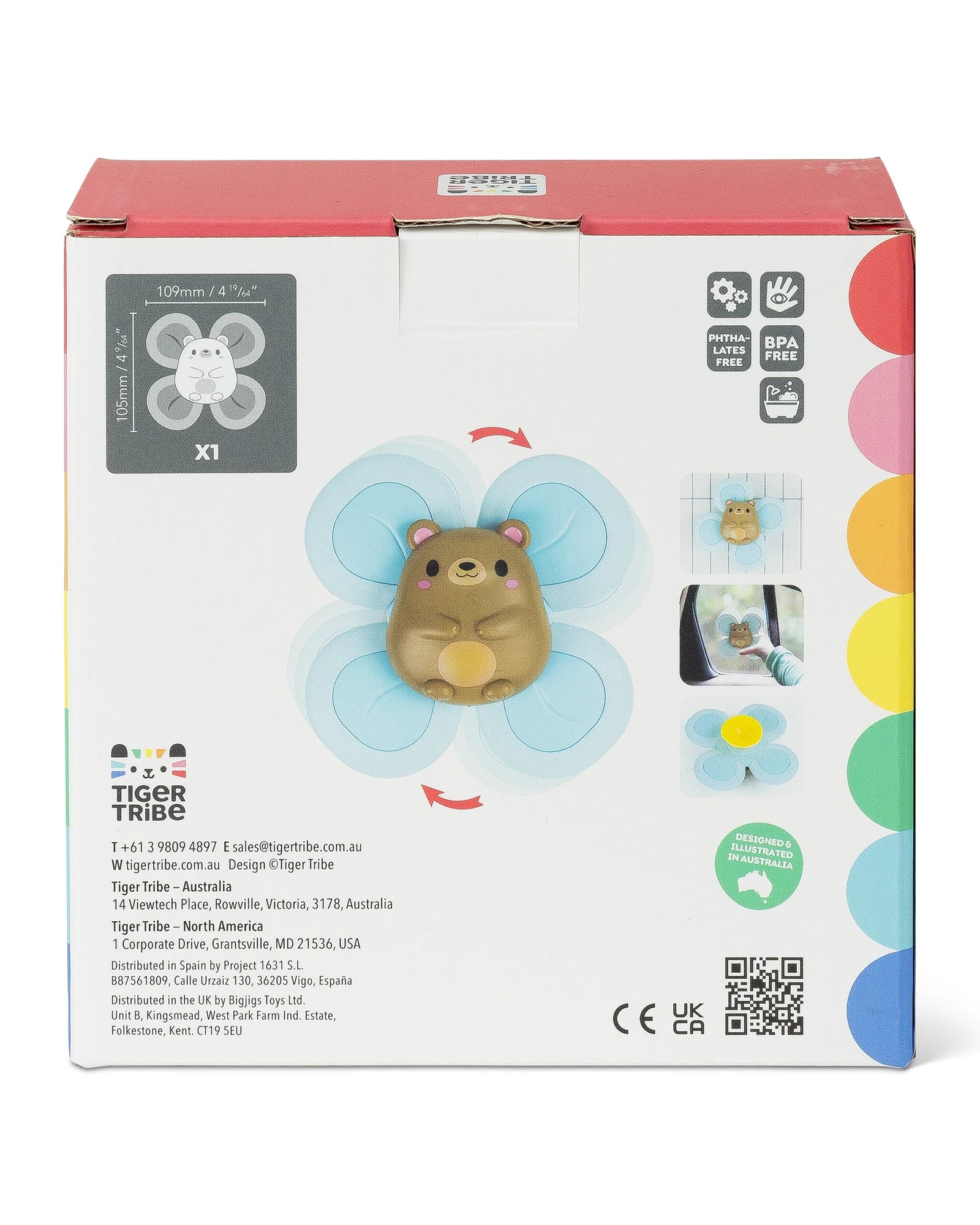 Tiger Tribe Sensory Spinner - Bear