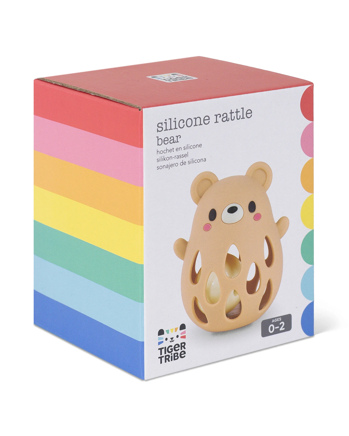 Silicone Rattle - Bear