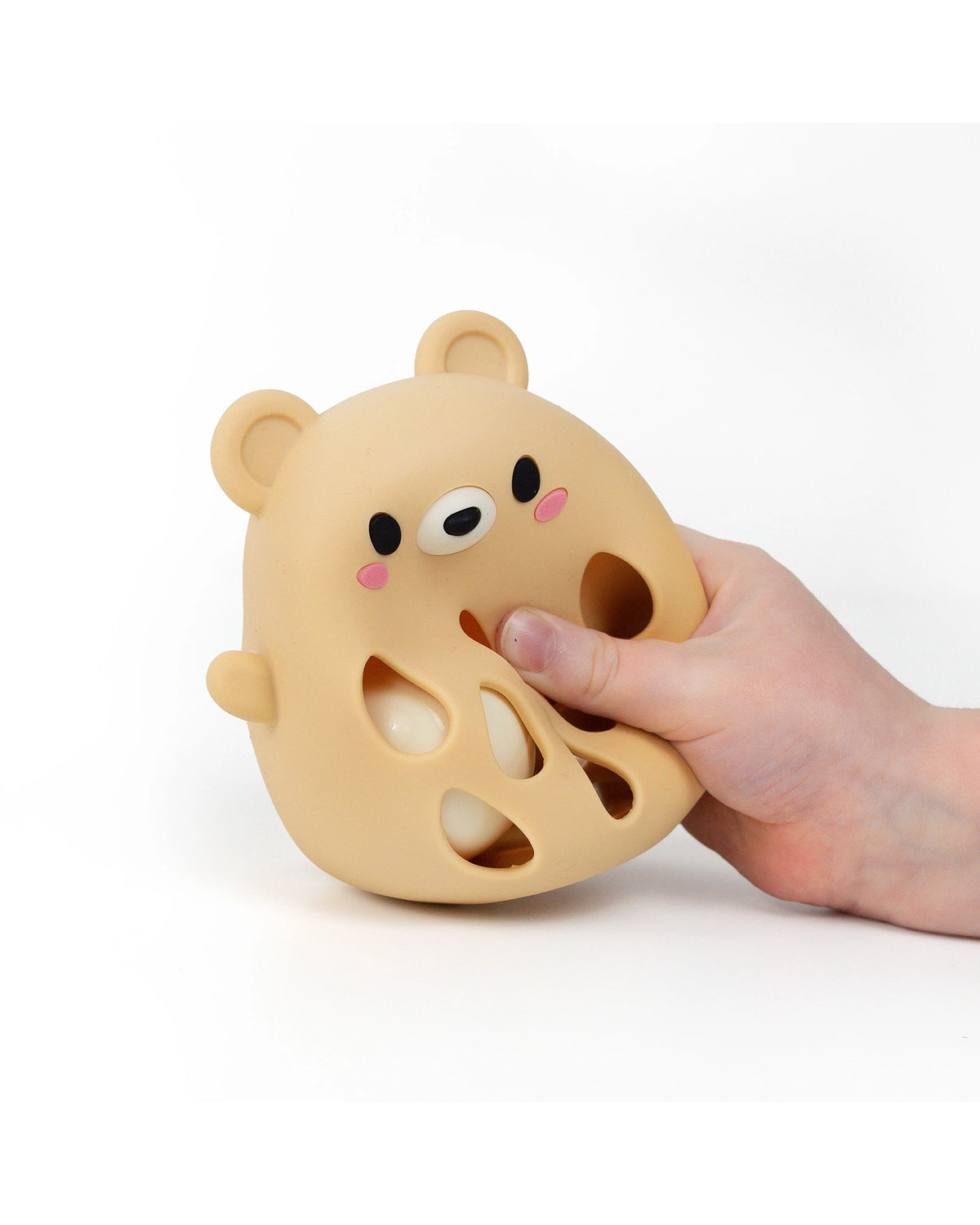 Silicone Rattle - Bear