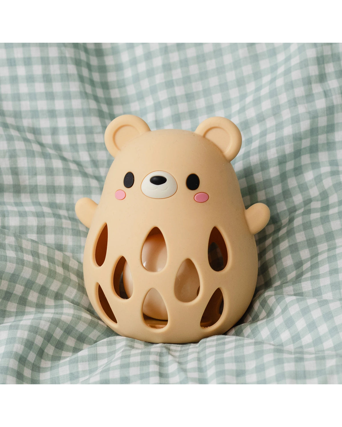 Silicone Rattle - Bear