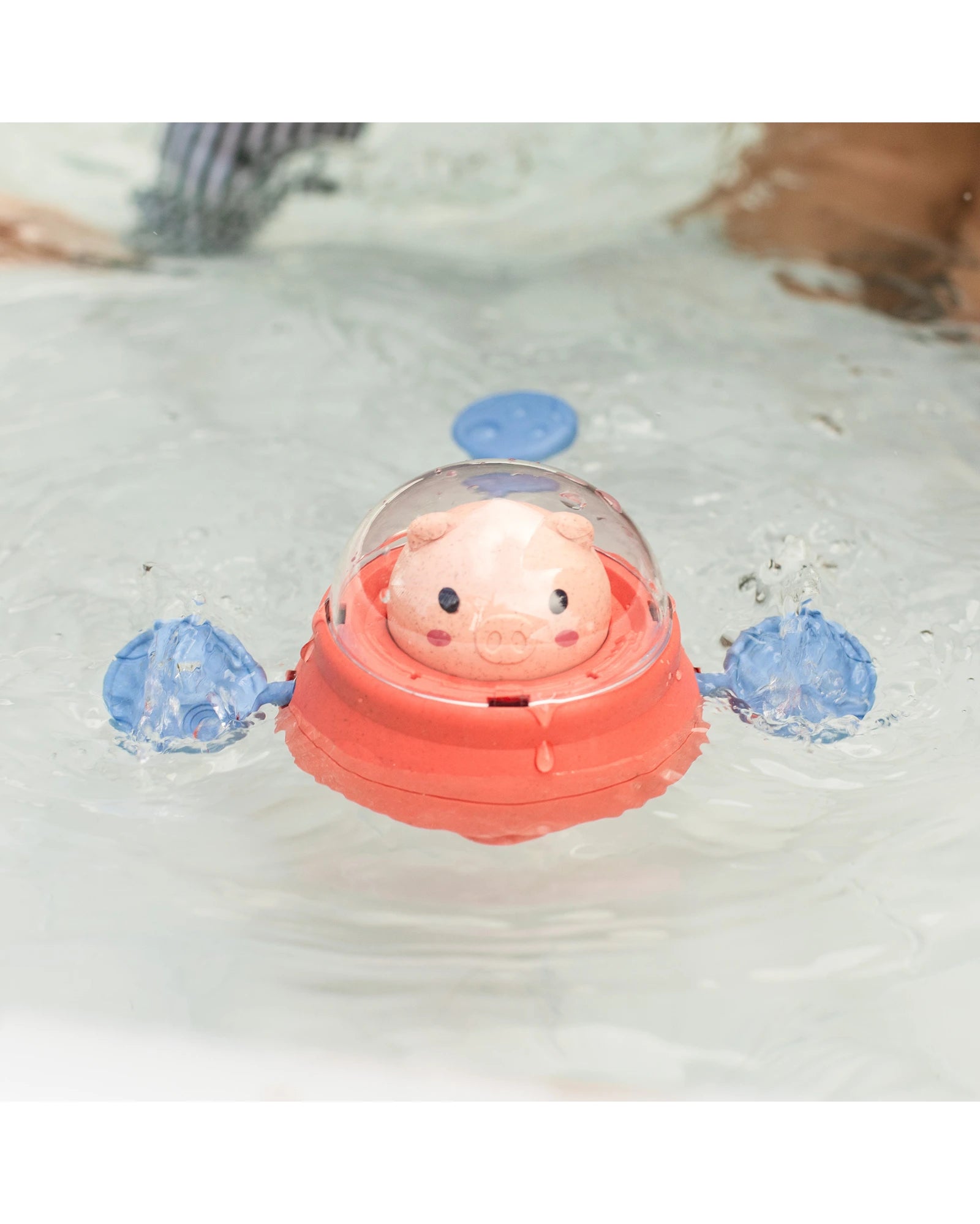 Bath Paddle Ship - Space Piggy
