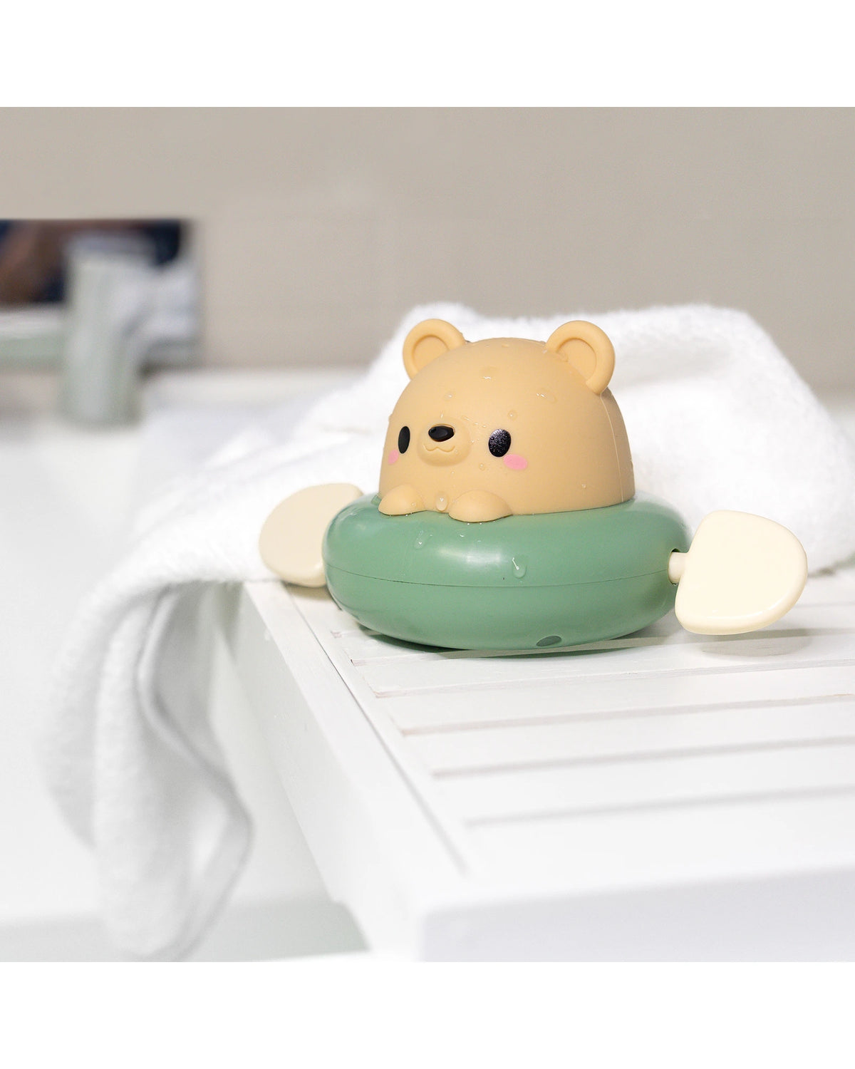 Bath Paddle Boat - Bear
