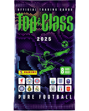 Top Class Soccer 2025 Trading Cards Booster - Assorted